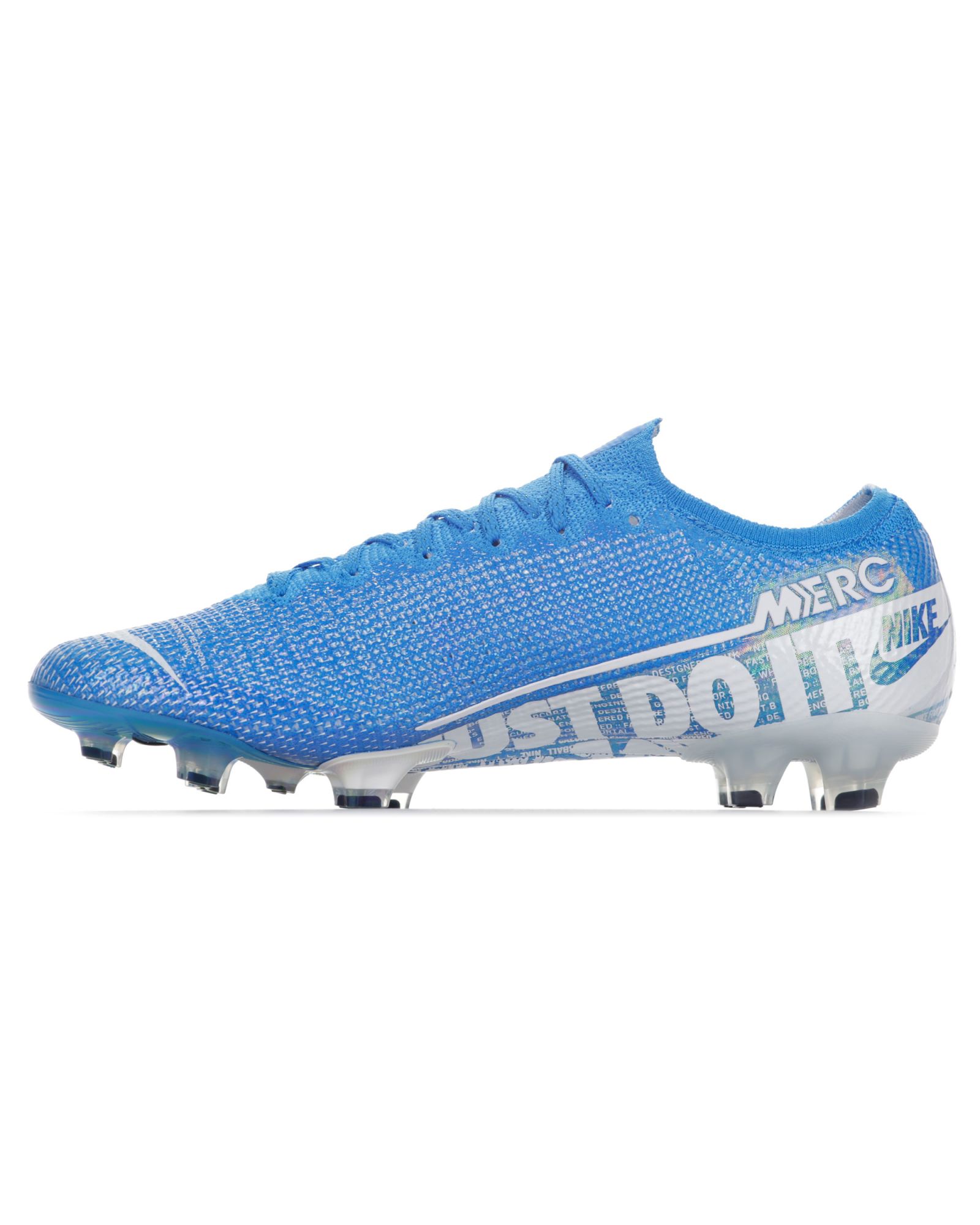 Botas de fútbol Mercurial Vapor 13 Elite FG Azul Blanco - Fútbol Factory