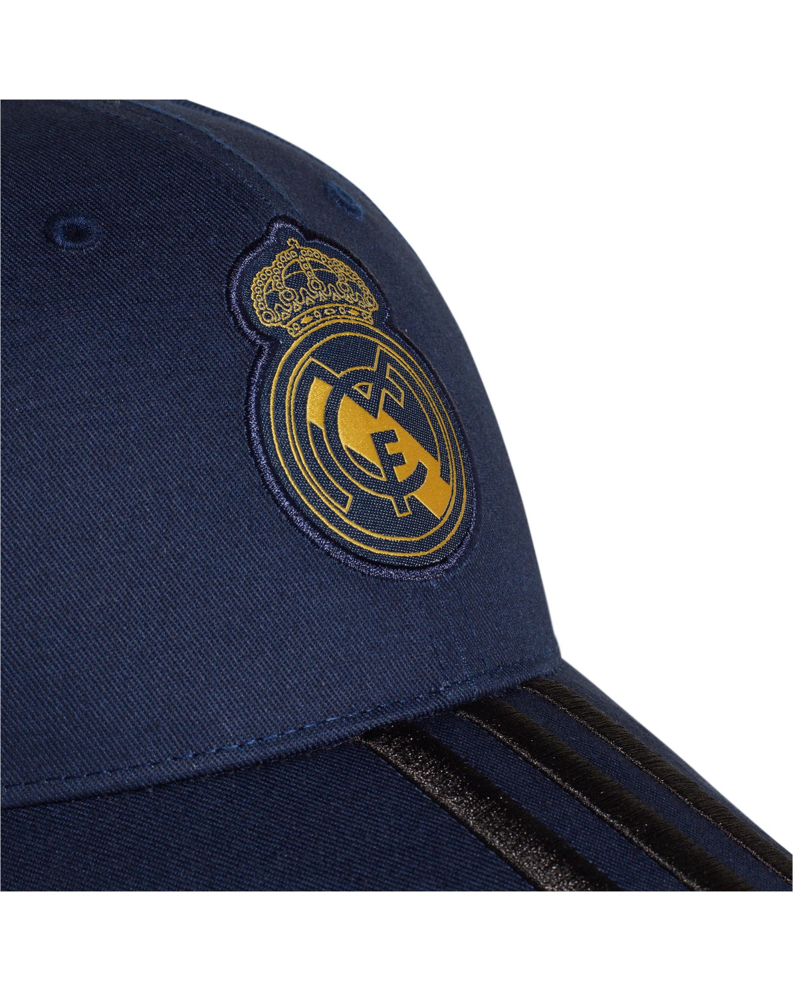 Gorra Real Madrid Junior Blanco Primer Equipo Nº 3 - Talla niño Ajustable