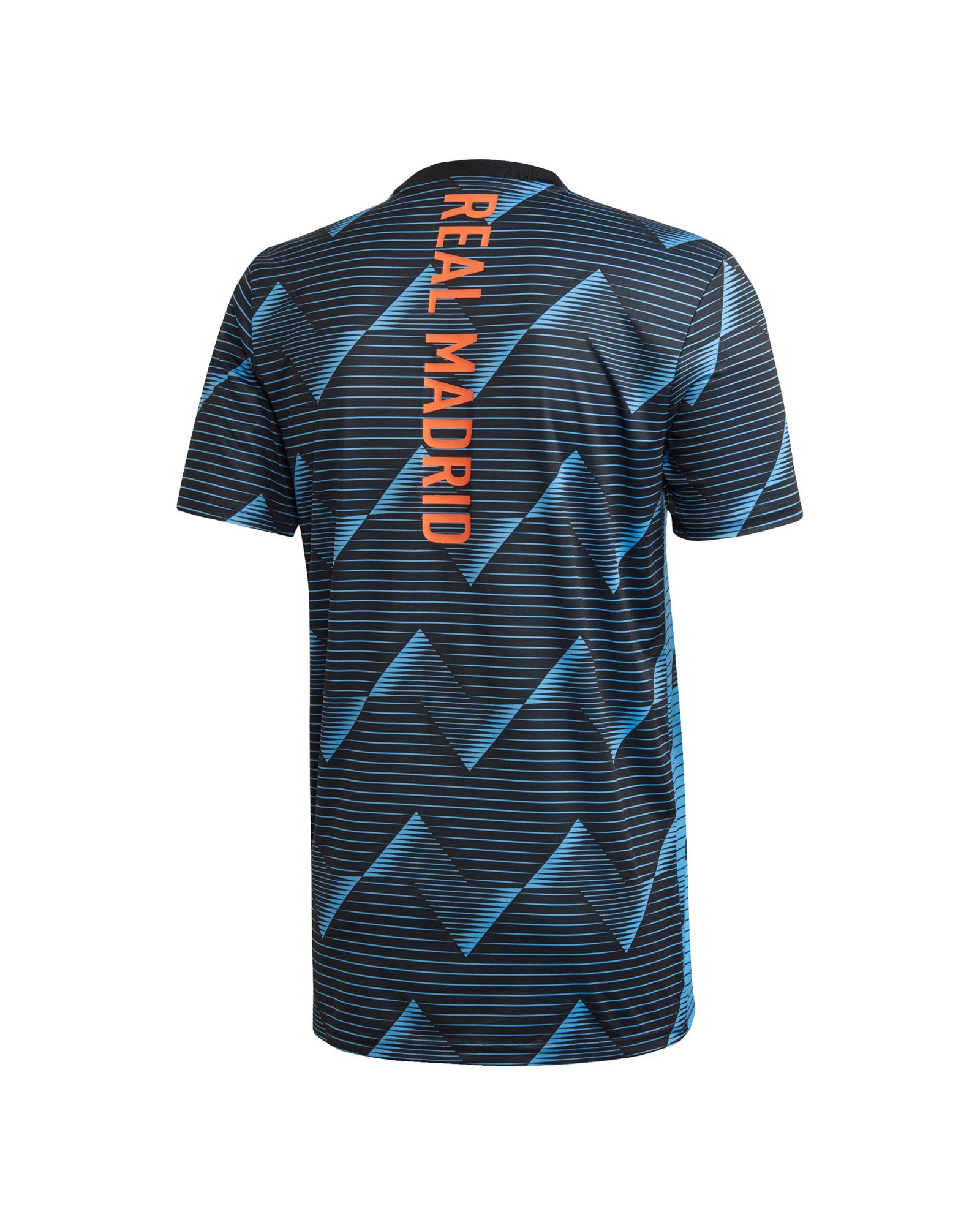 Camiseta Pre-Match Real Madrid 2019/2020 Azul Negro - Fútbol Factory