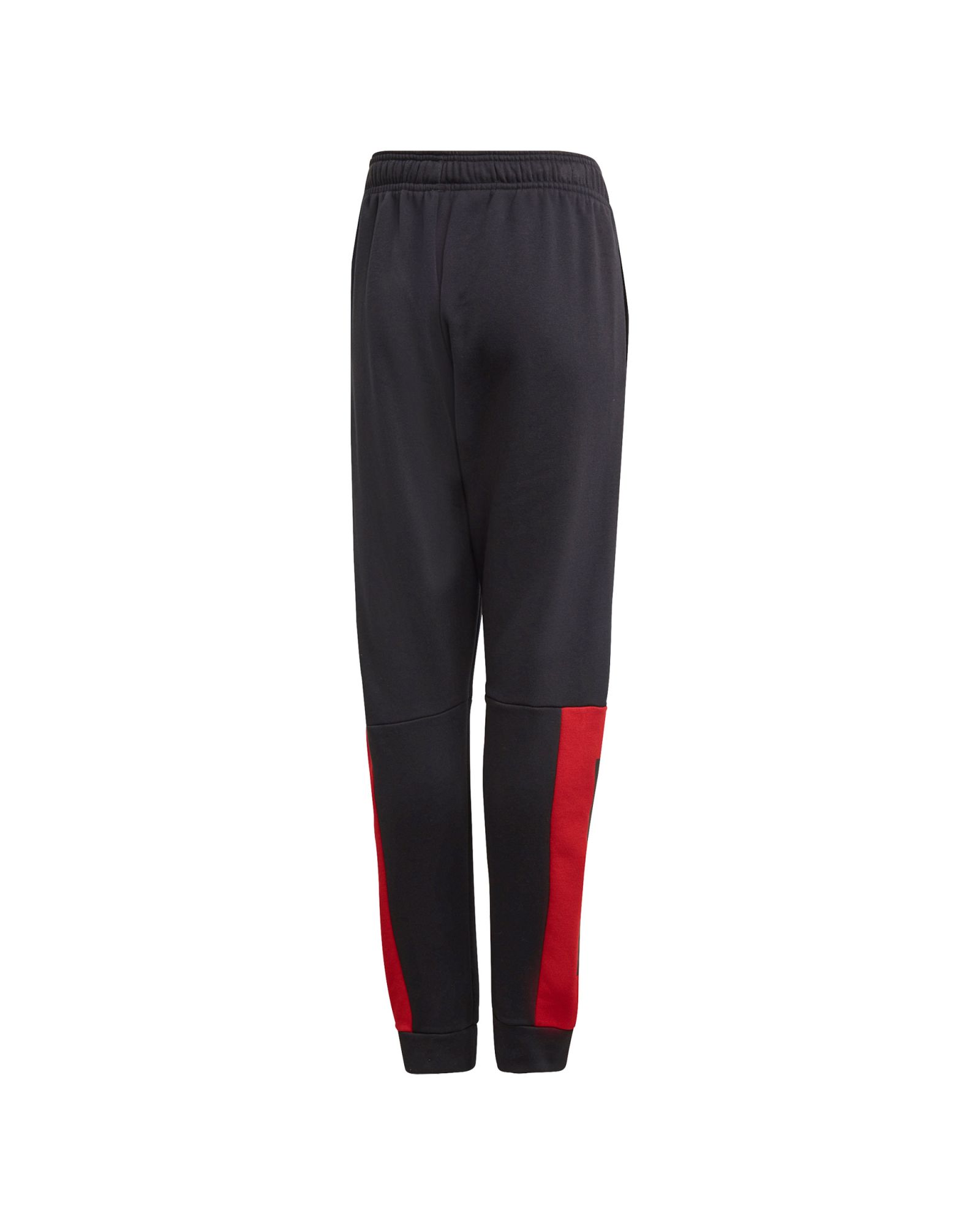 Pantalón Largo de Paseo Sport ID Junior Negro Rojo - Fútbol Factory