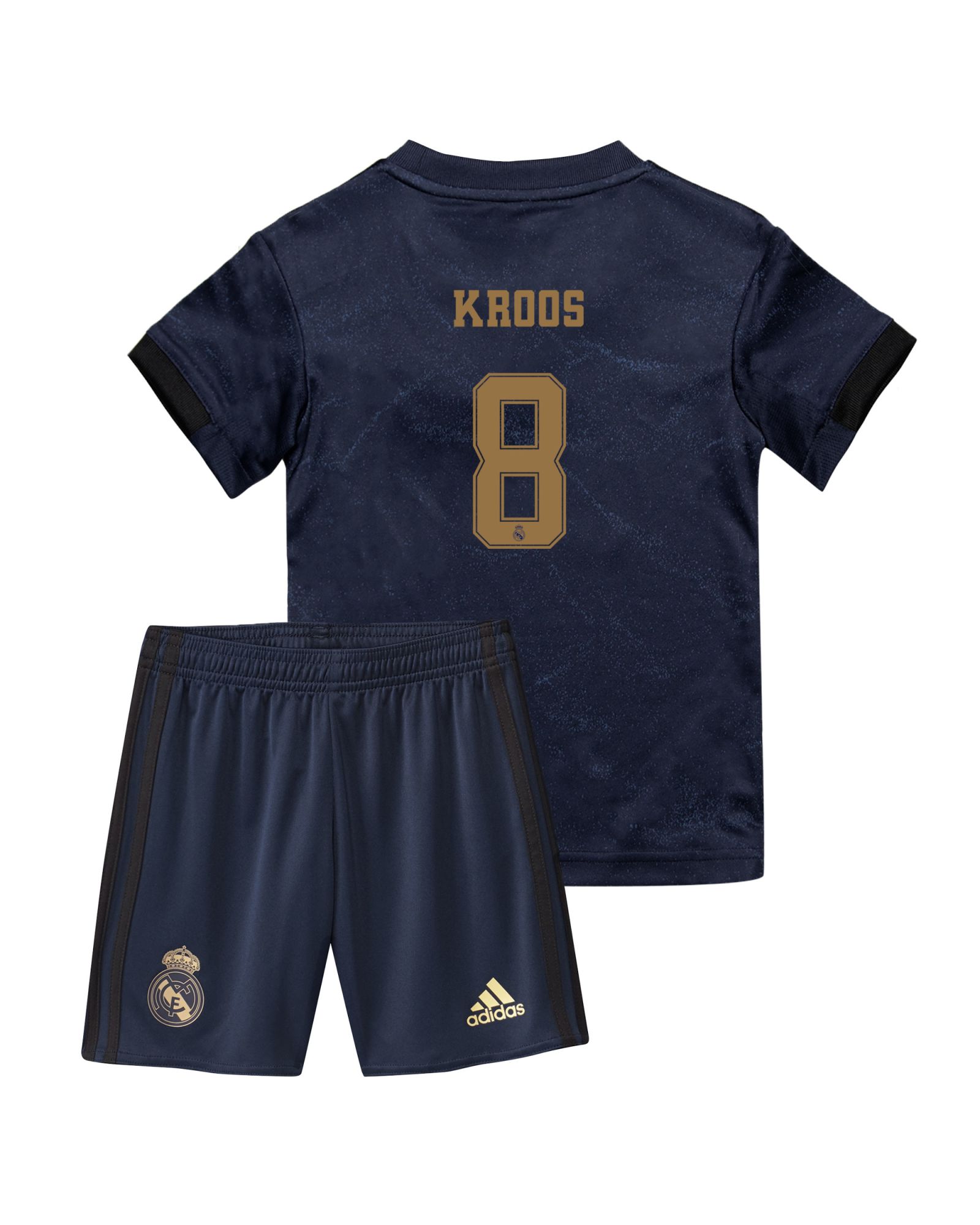 Conjunto 2ª Real Madrid 2019/2020 Infantil Azul Kroos - Fútbol Factory