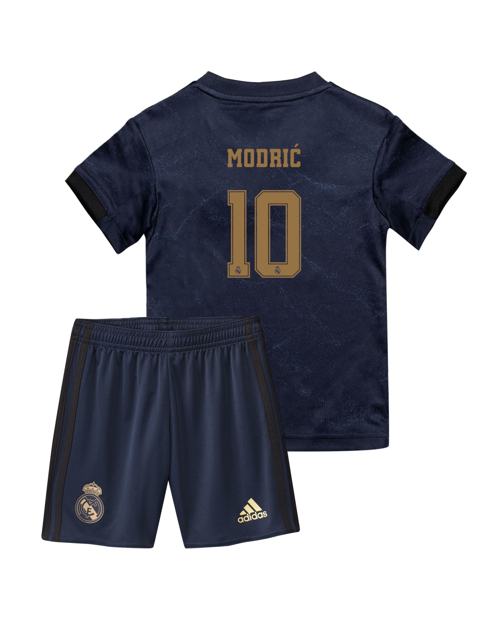 Conjunto 2ª Real Madrid 2019/2020 Infantil Azul Modric - Fútbol Factory