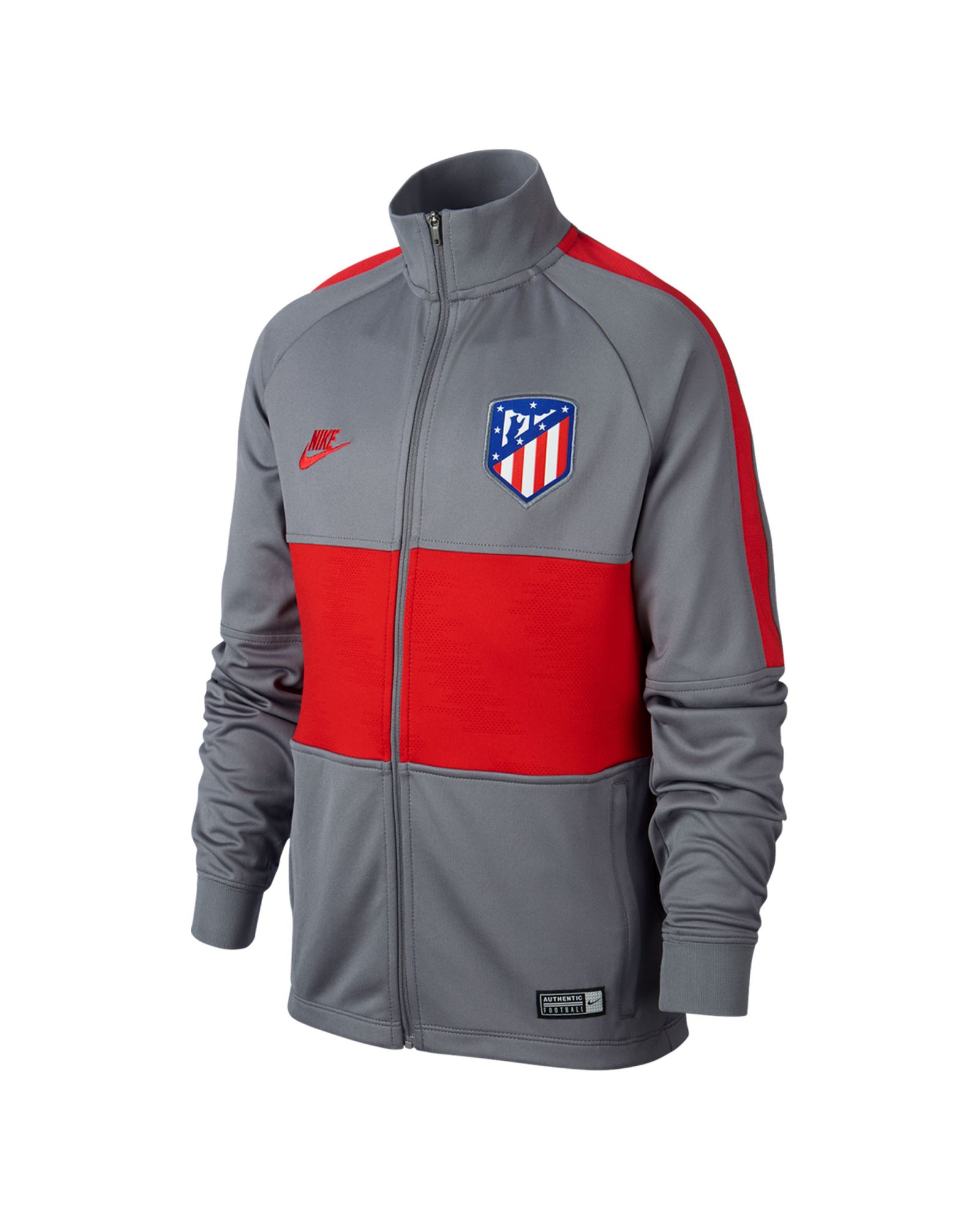 Chándal Pre-Match Atlético de Madrid 2019/2020 Strike Junior Gris Rojo - Fútbol Factory