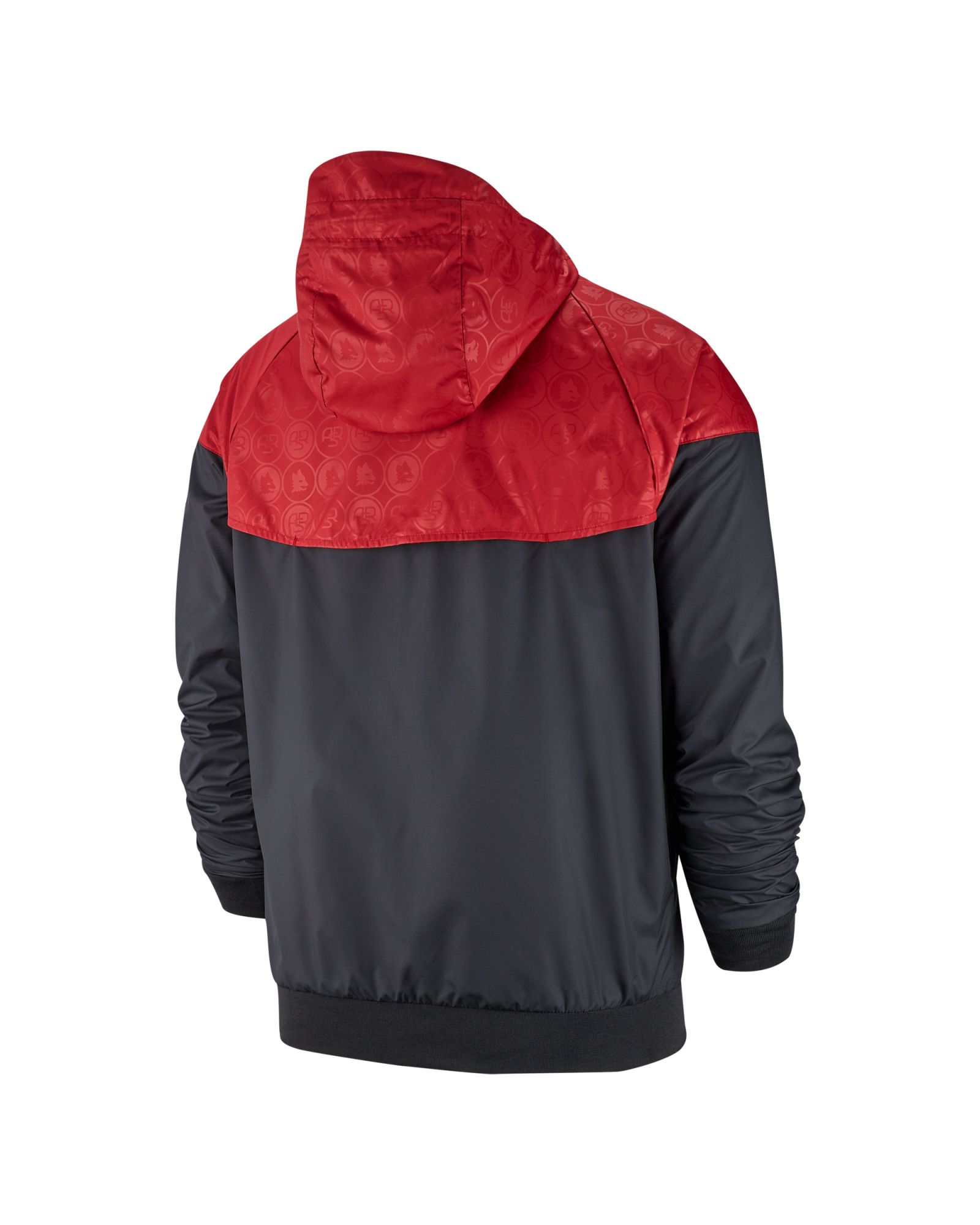 Chaqueta de Paseo AS Roma 2019/2020 Windrunner Negro - Fútbol Factory