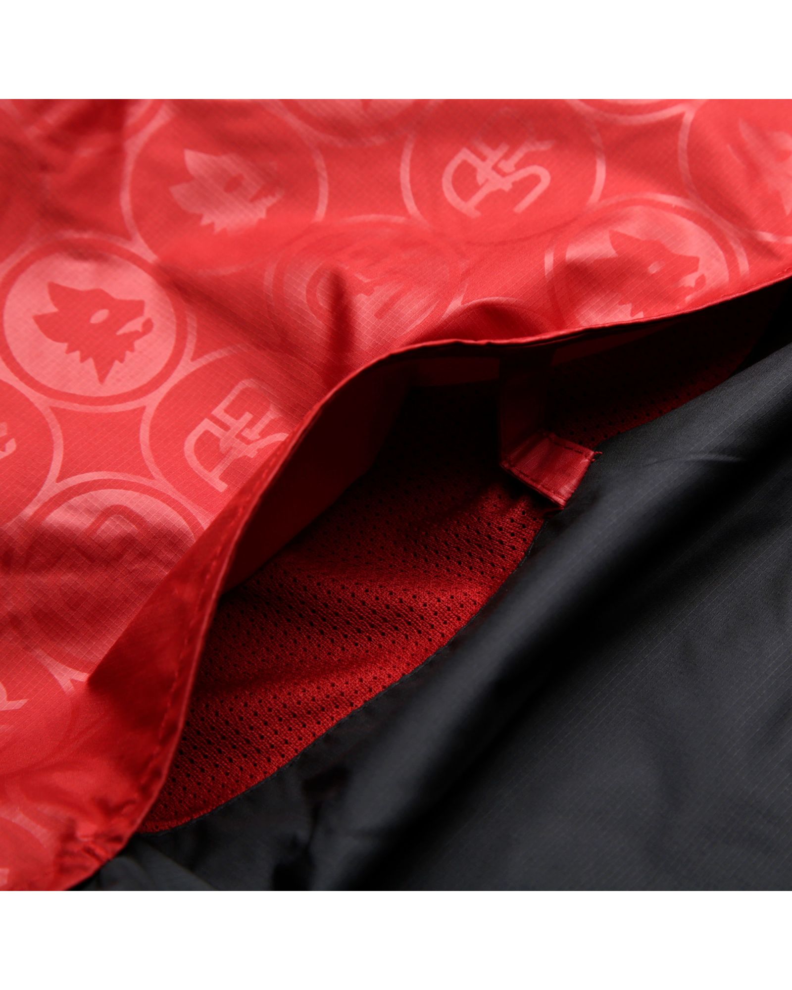 Chaqueta de Paseo AS Roma 2019/2020 Windrunner Negro - Fútbol Factory