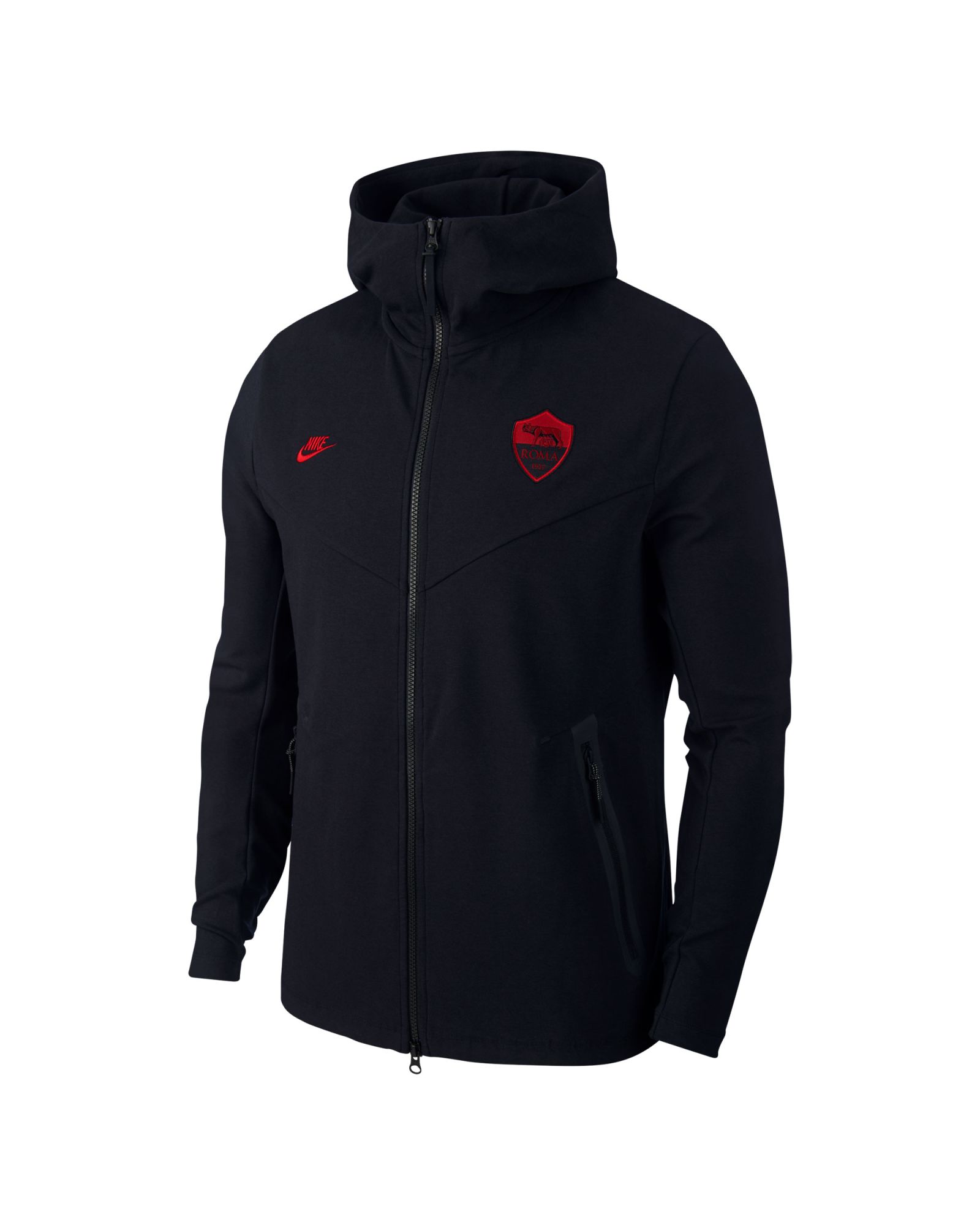 Chaqueta de Paseo AS Roma 2019/2020 Tech Pack Negro - Fútbol Factory