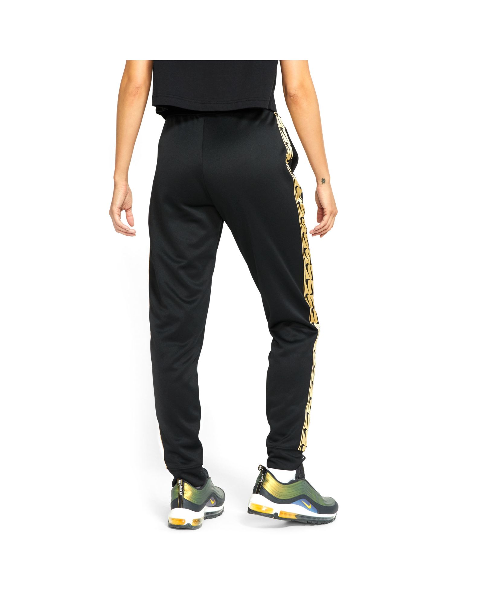 Pantalón Largo Sportswear Jogger Mujer Negro - Fútbol Factory