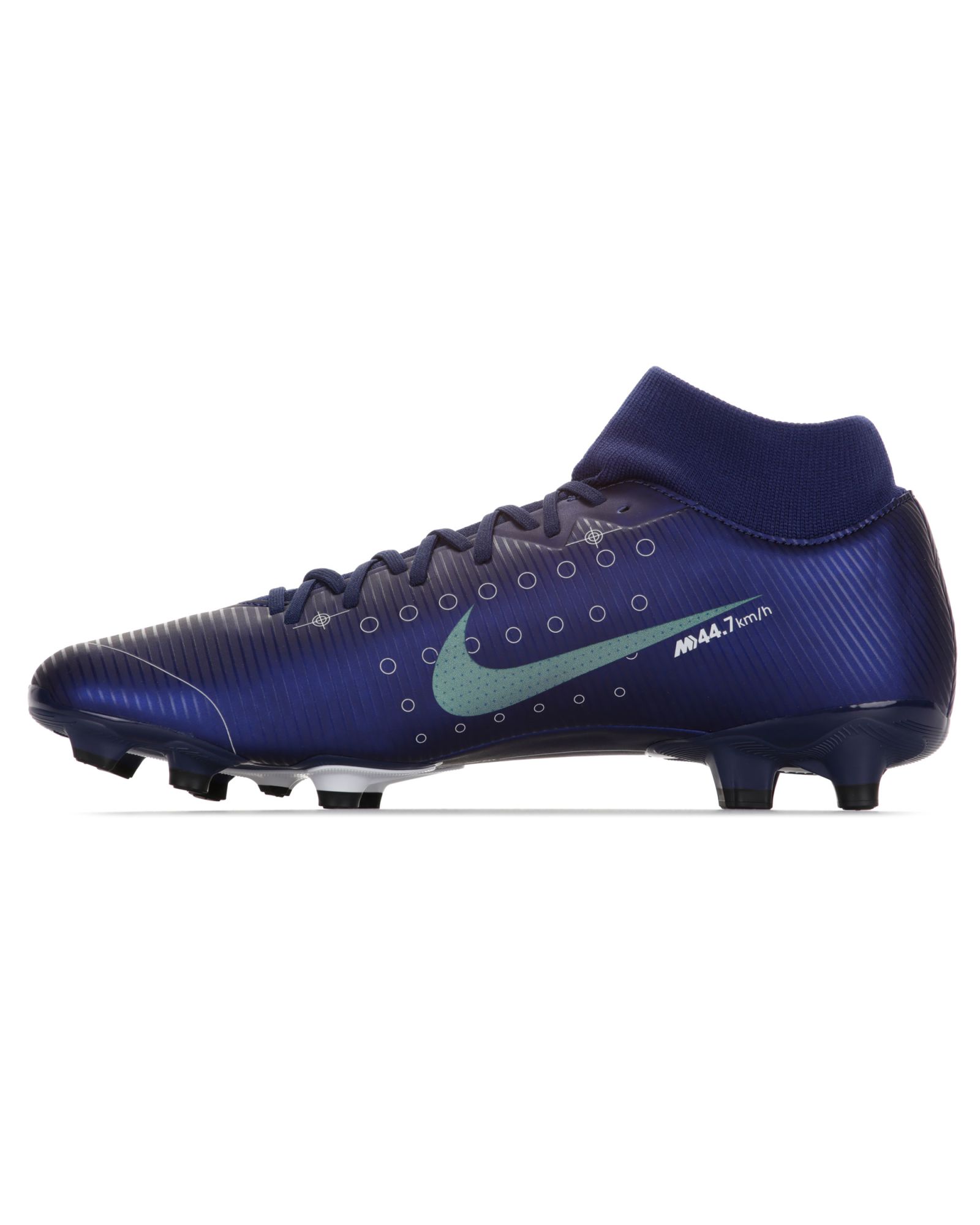 Botas de Fútbol Mercurial Superfly 7 Academy FG/MG Azul - Fútbol Factory