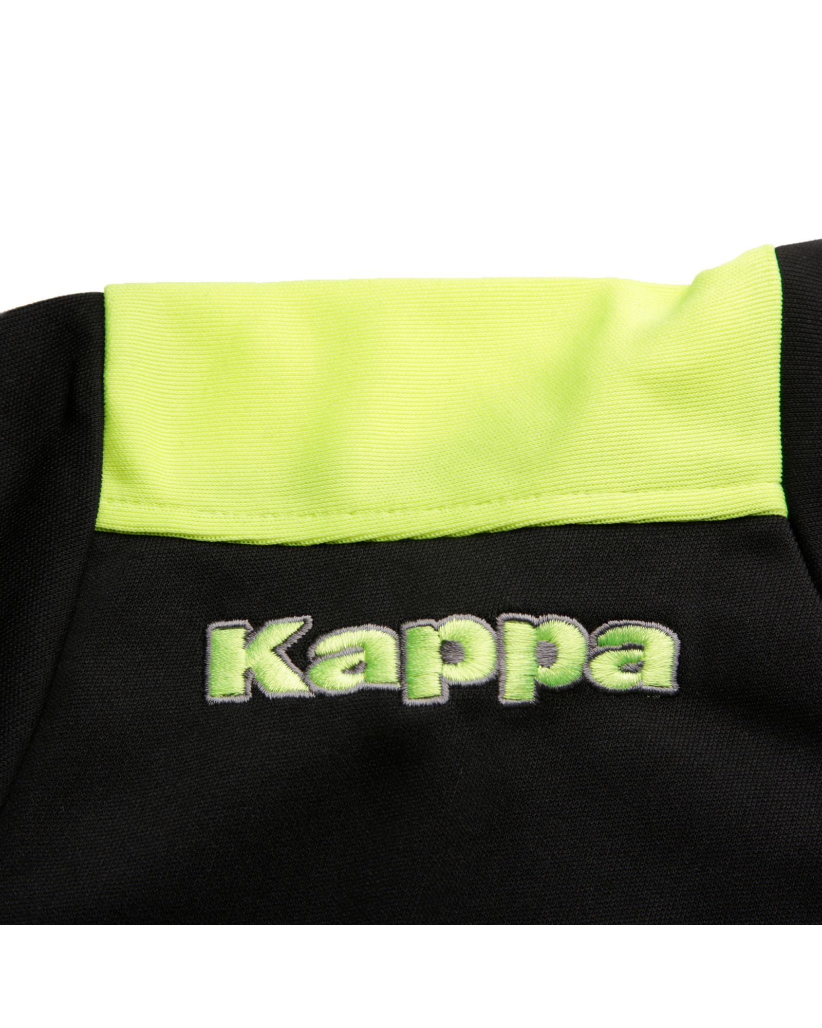 Sudadera de Training Kappa Saguedo Negro Flúor - Fútbol Factory