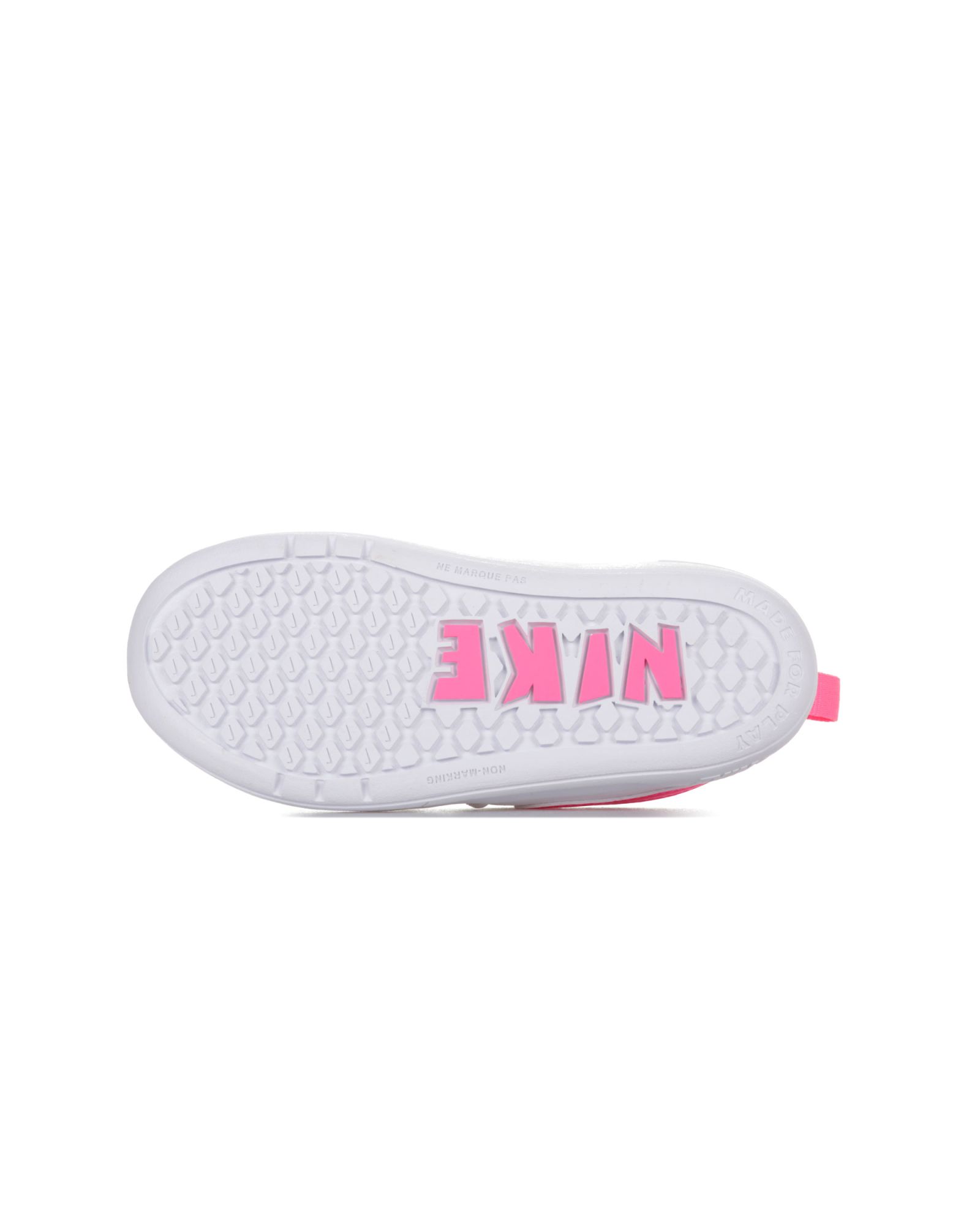 Zapatillas Pico 5 Velcro Bebé Blanco Rosa - Fútbol Factory