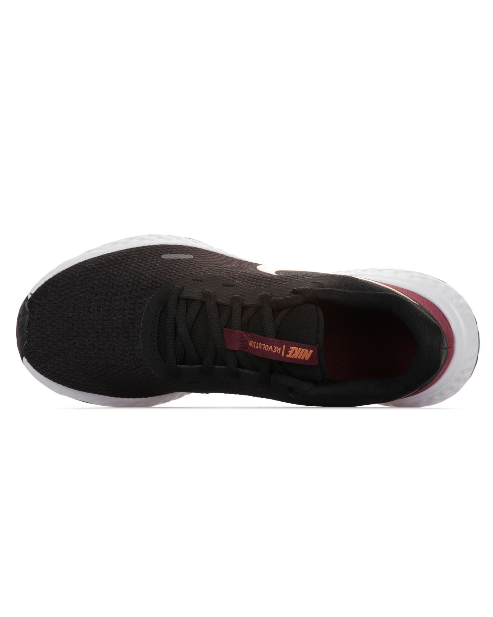 Zapatillas de Running Revolution 5 Mujer Negro - Fútbol Factory