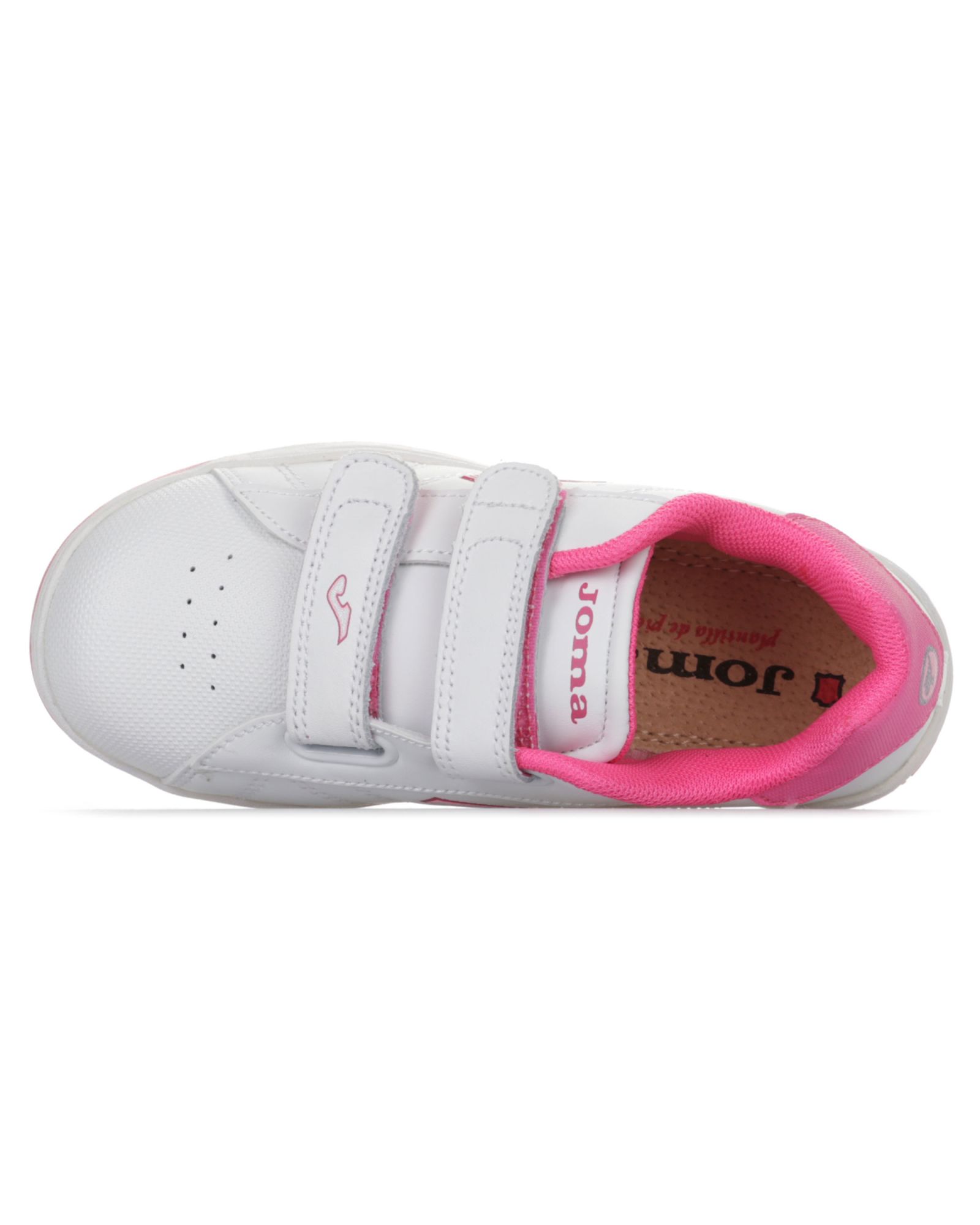 Zapatillas Ginkana Junior Blanco Rosa - Fútbol Factory