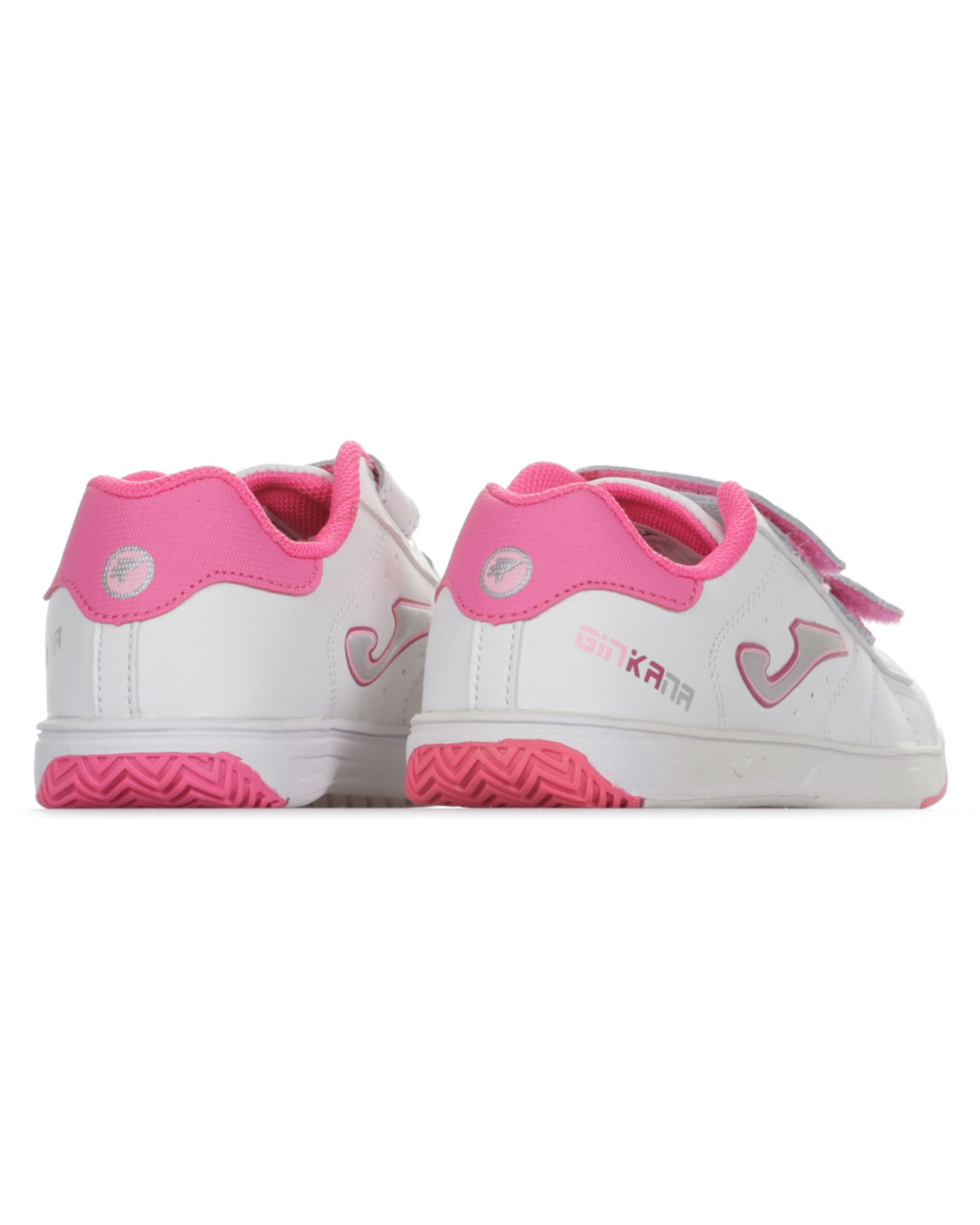 Zapatillas Ginkana Junior Blanco Rosa - Fútbol Factory