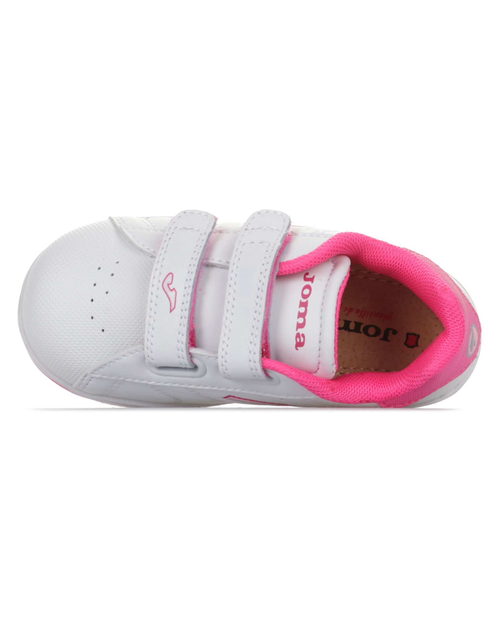 Zapatillas Ginkana Infantil Blanco Rosa - Fútbol Factory