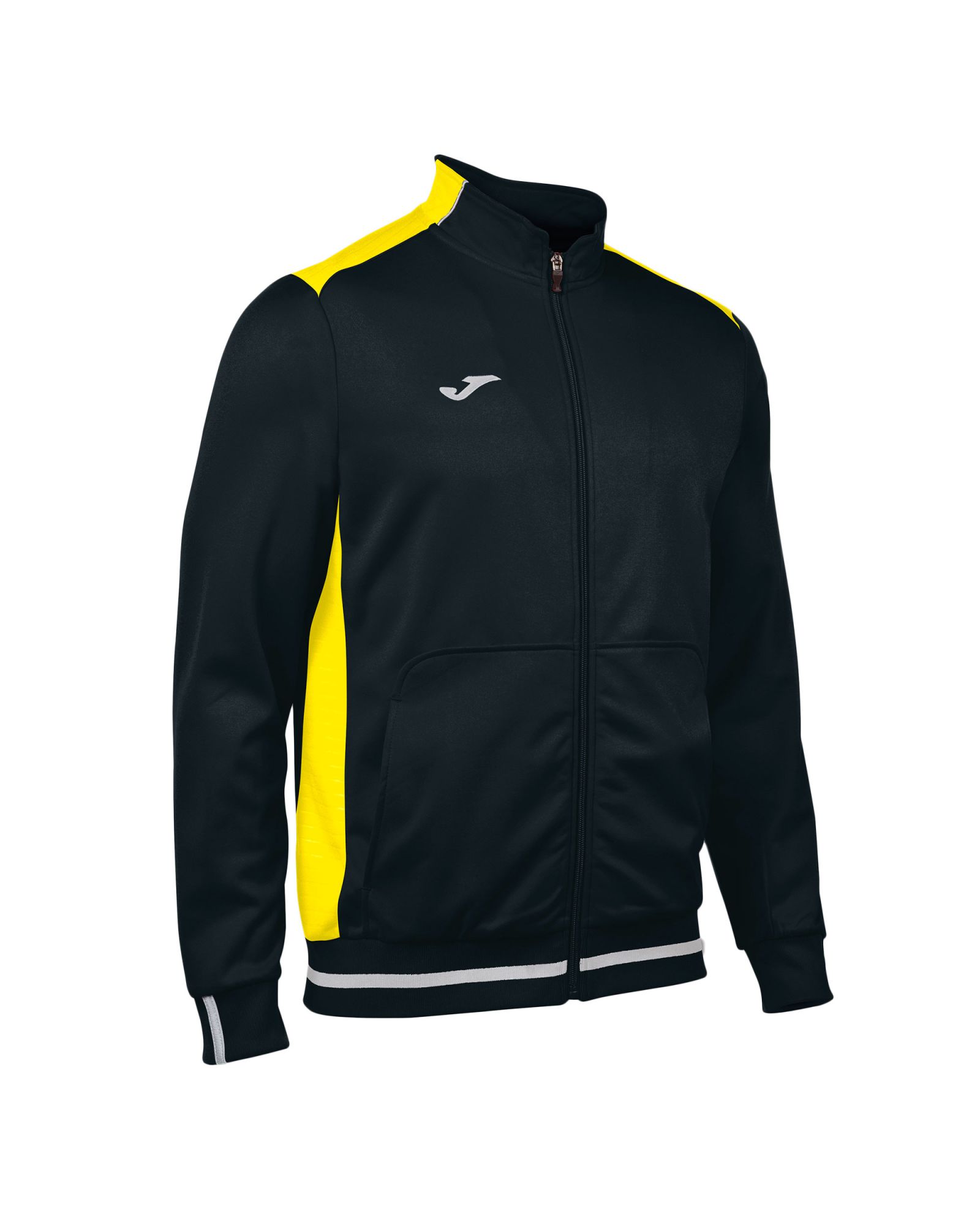 Chaqueta Campus II Negro Amarillo - Fútbol Factory