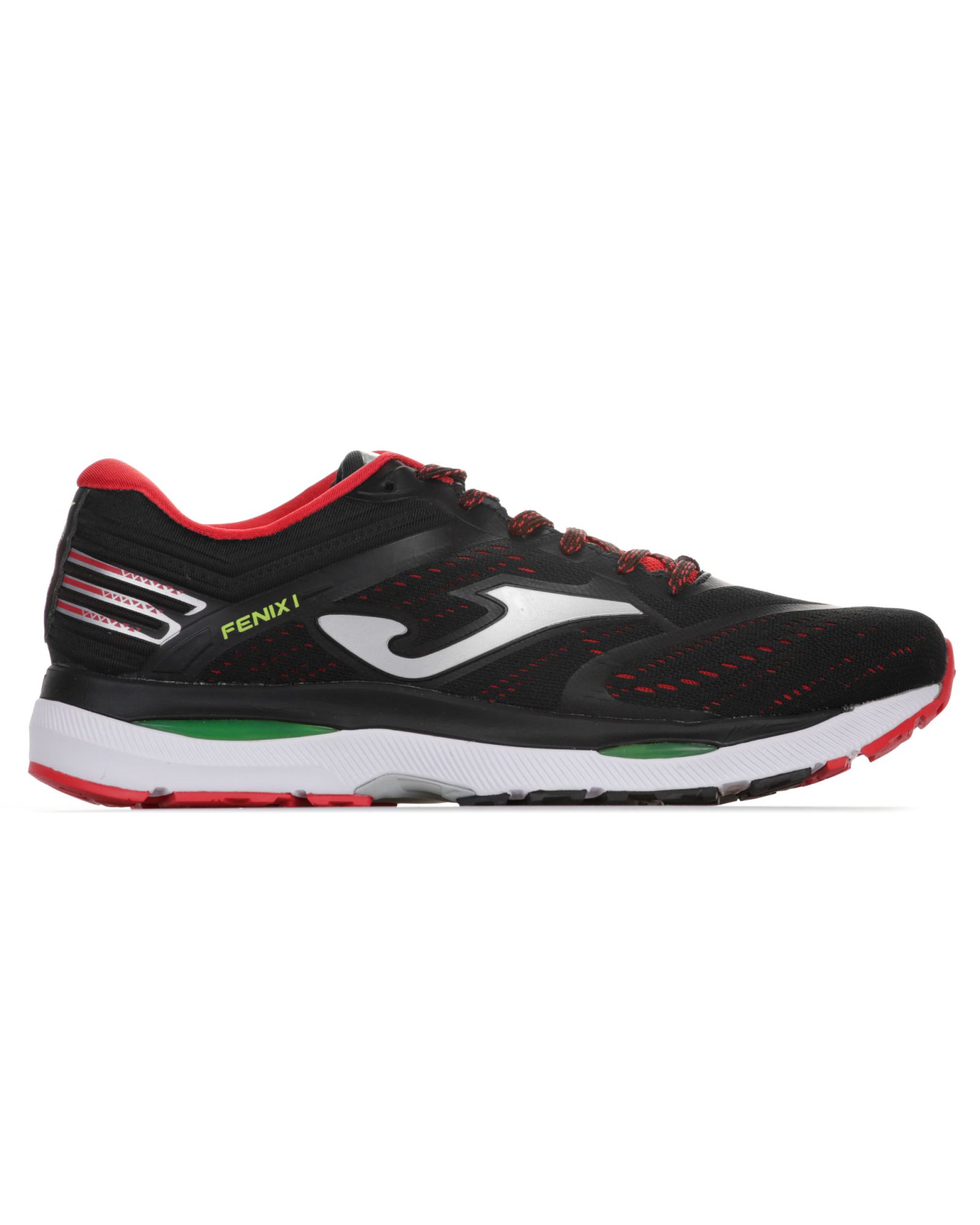 Zapatillas de Running Fenix Negro Rojo - Fútbol Factory