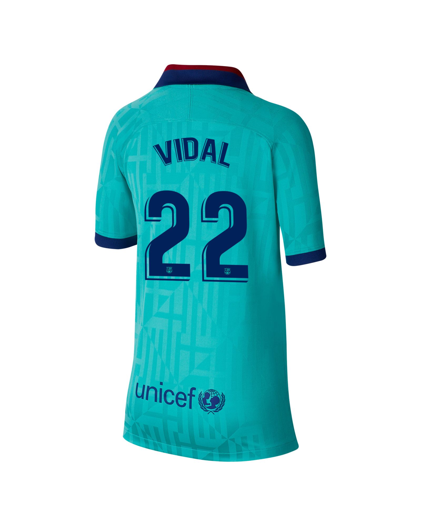 Camiseta 3ª FC Barcelona 2019/2020 Junior Verde Vidal - Fútbol Factory