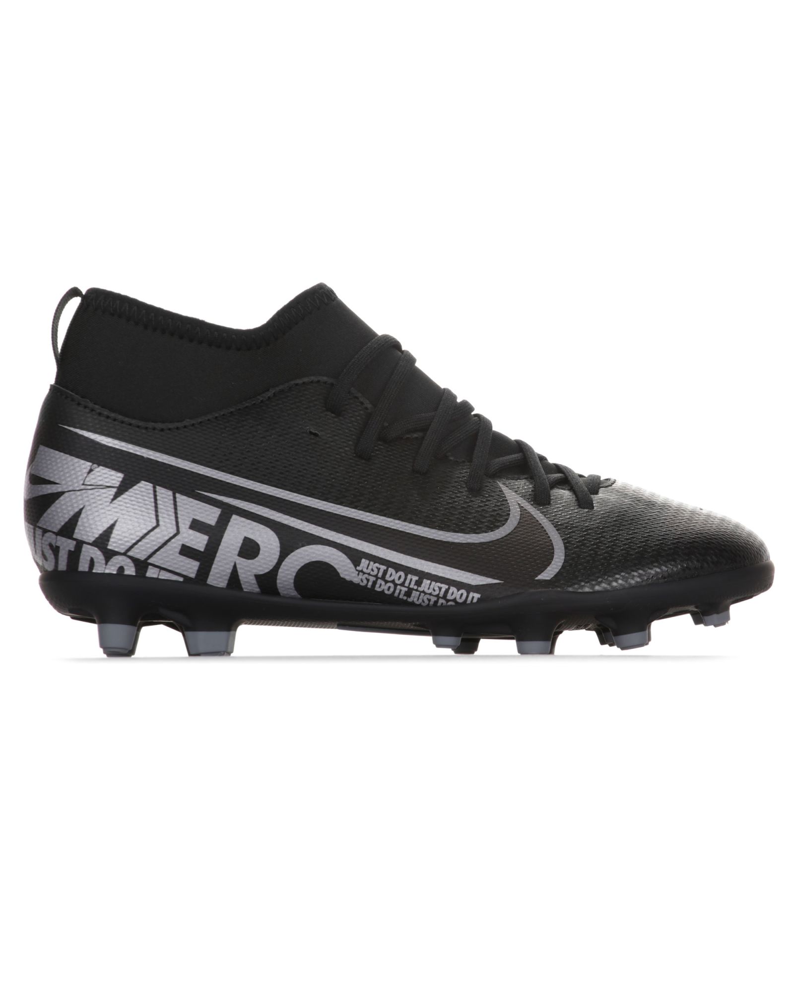 Botas de Fútbol Mercurial Superfly 7 Club FG/MG Junior Negro - Fútbol Factory