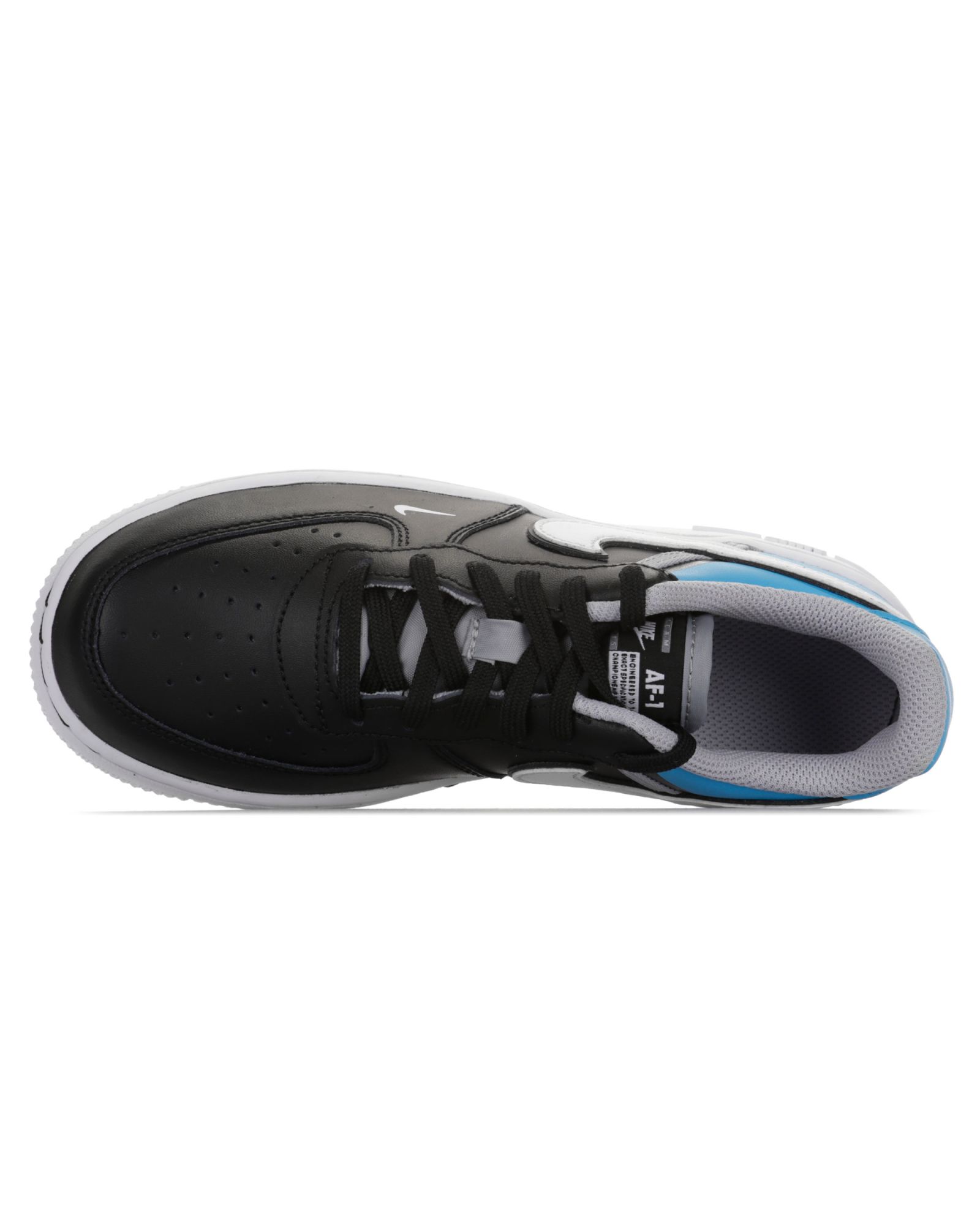 Zapatillas Force 1 LV8 Negro Azul - Fútbol Factory