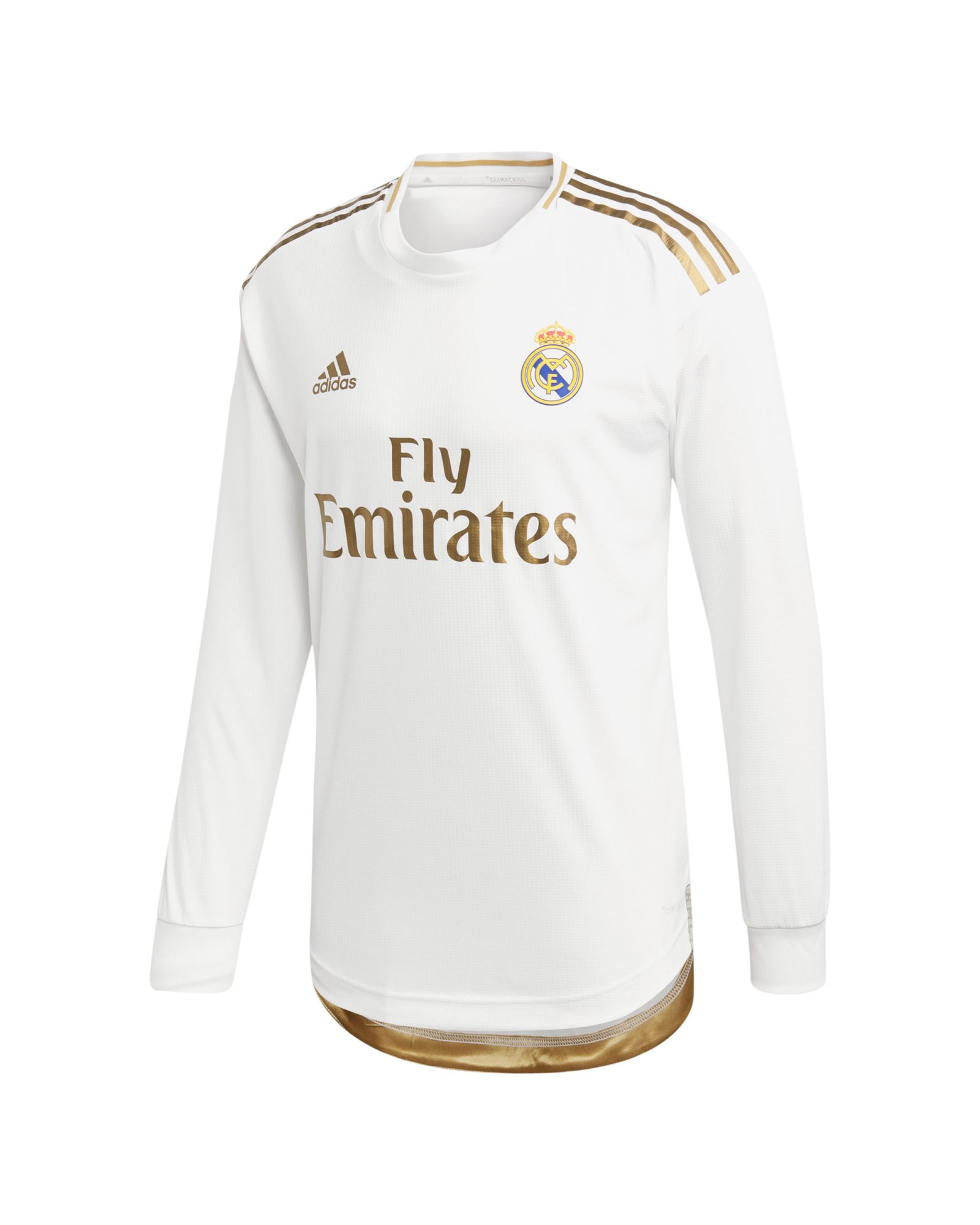 CAMISETA 1ª EQUIPACION REAL MADRID H BLANCO/DORADO