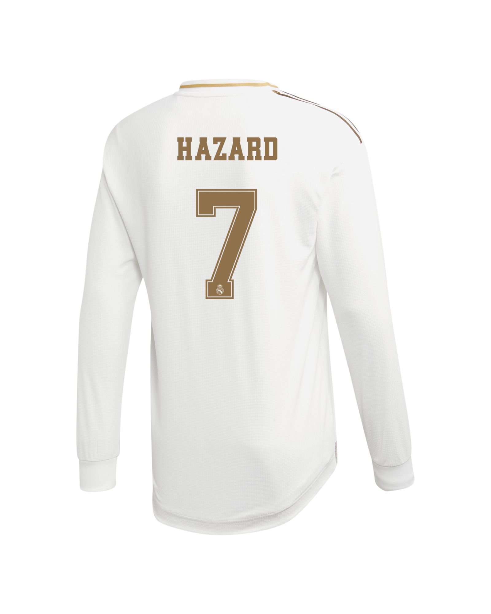 Camiseta 1ª Real Madrid 2019/2020 Manga Larga Authentic Hazard - Fútbol Factory