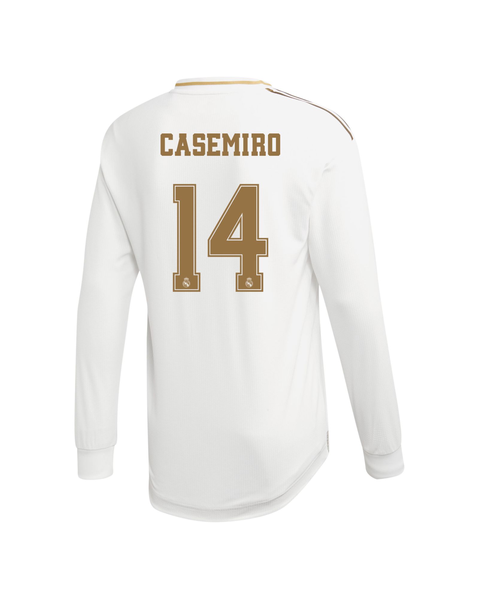 Camiseta 1ª Real Madrid 2019/2020 Manga Larga Authentic Casemiro - Fútbol Factory