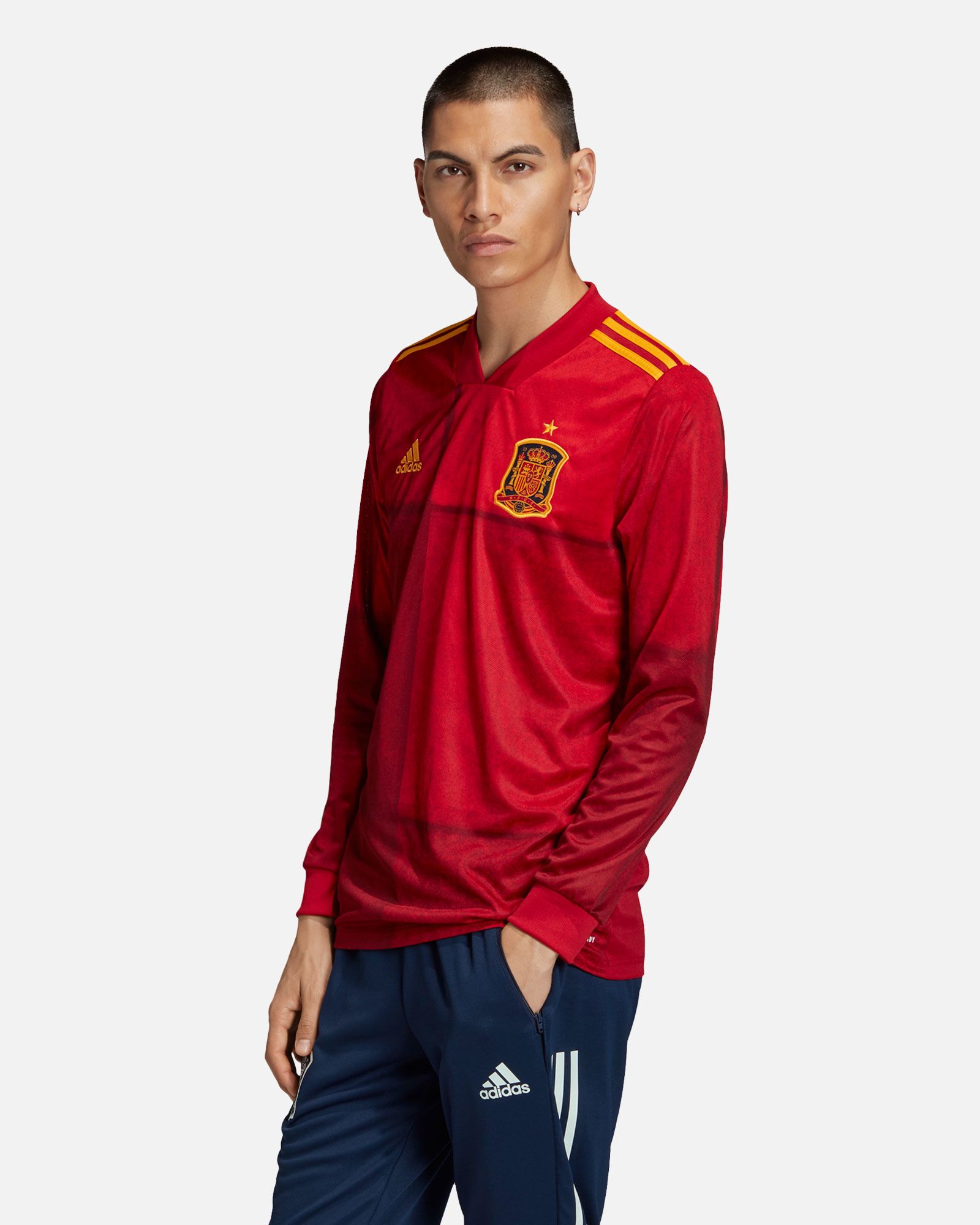 Camiseta 1ª España Eurocopa 2021 Manga Larga