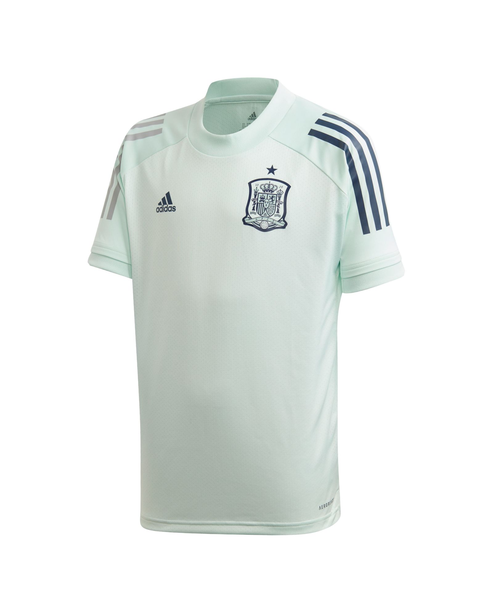 Camiseta Oficial de Training España Eurocopa 2021 Niño Verde Menta