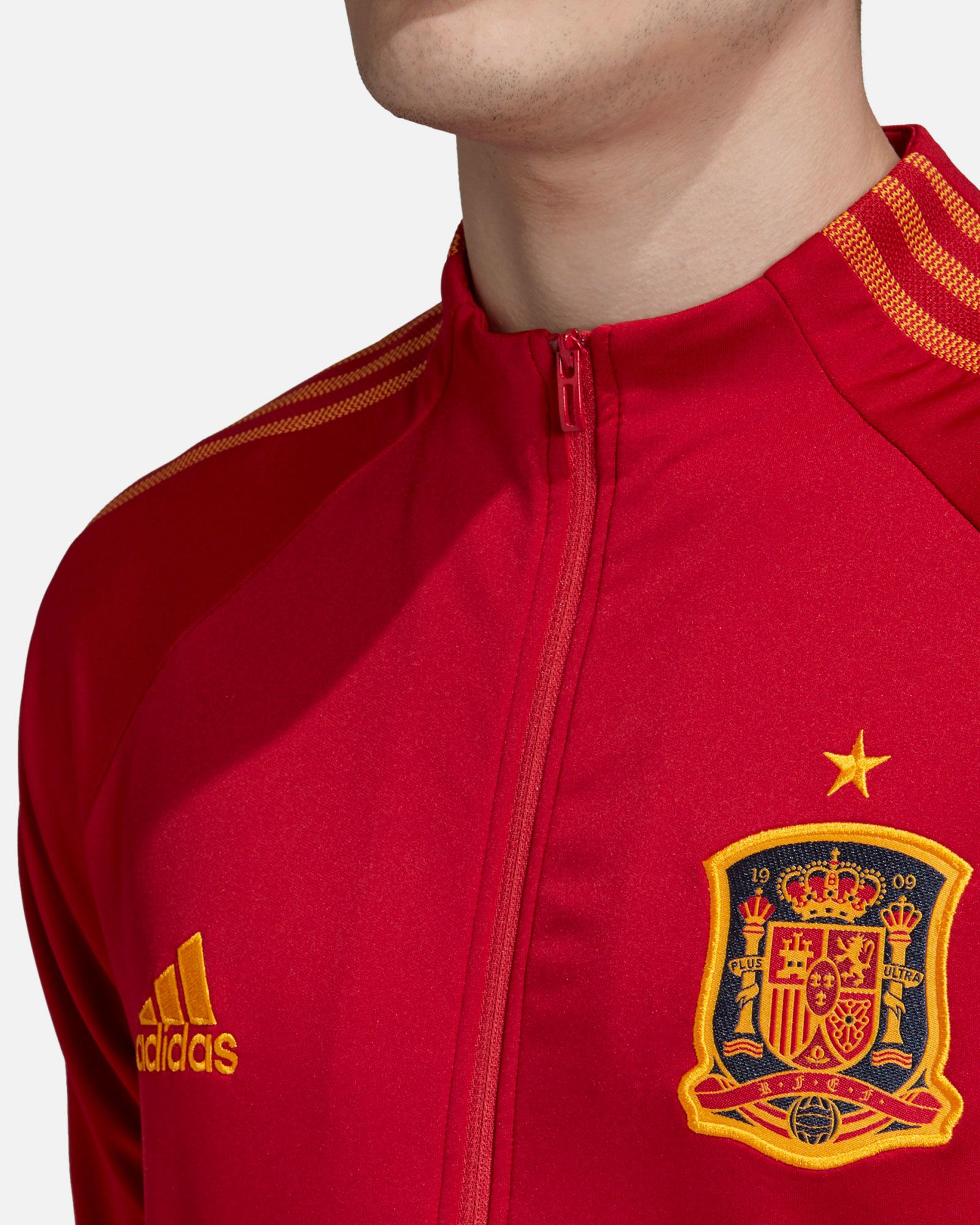 Chaqueta Pre-Match España Eurocopa 2021 Rojo - Fútbol Factory