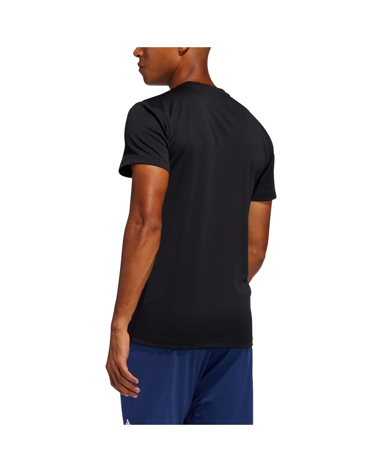 Camiseta de Training AEROREADY Tres Bandas Negro - Fútbol Factory