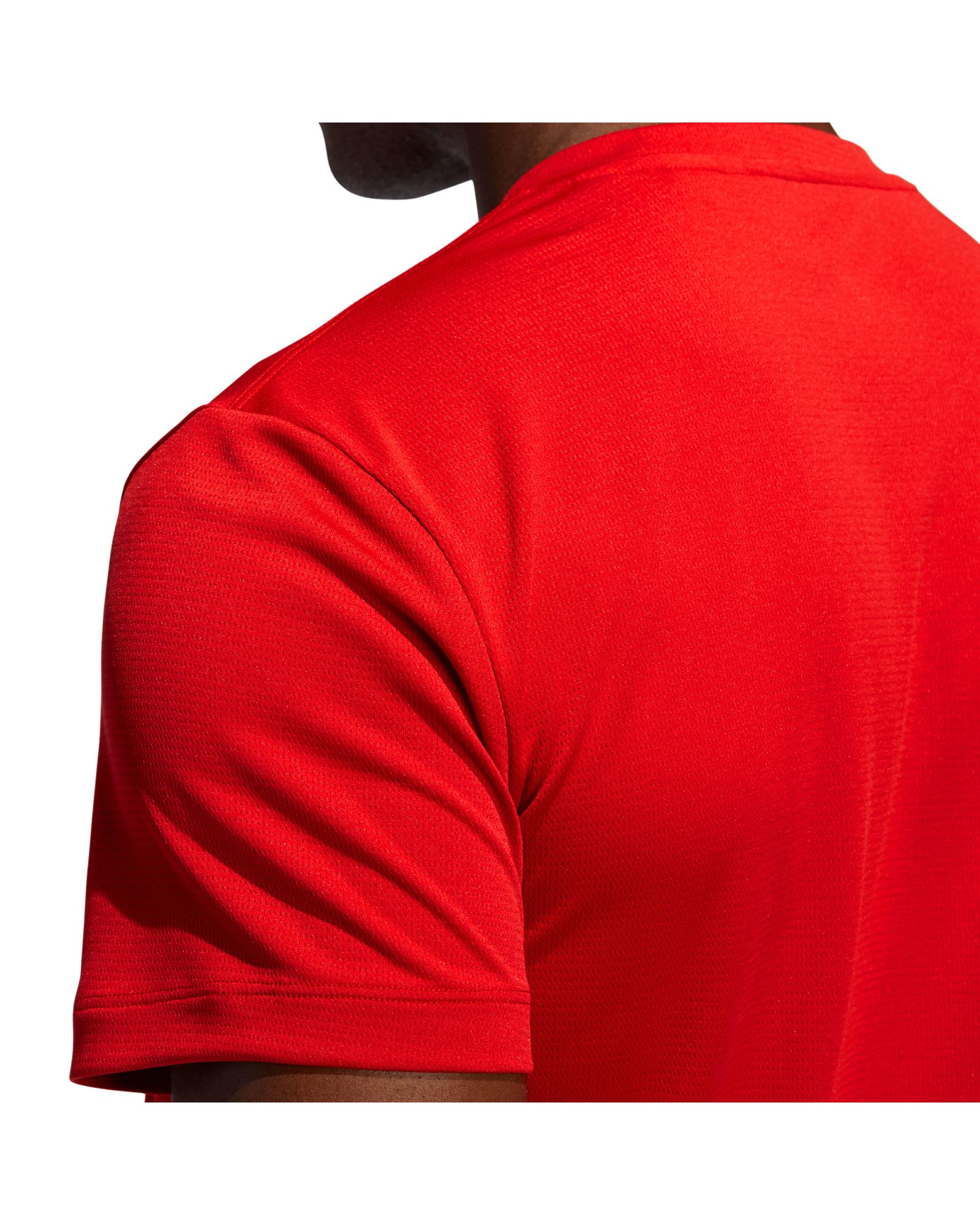 Camiseta de Training AEROREADY Tres Bandas Rojo - Fútbol Factory