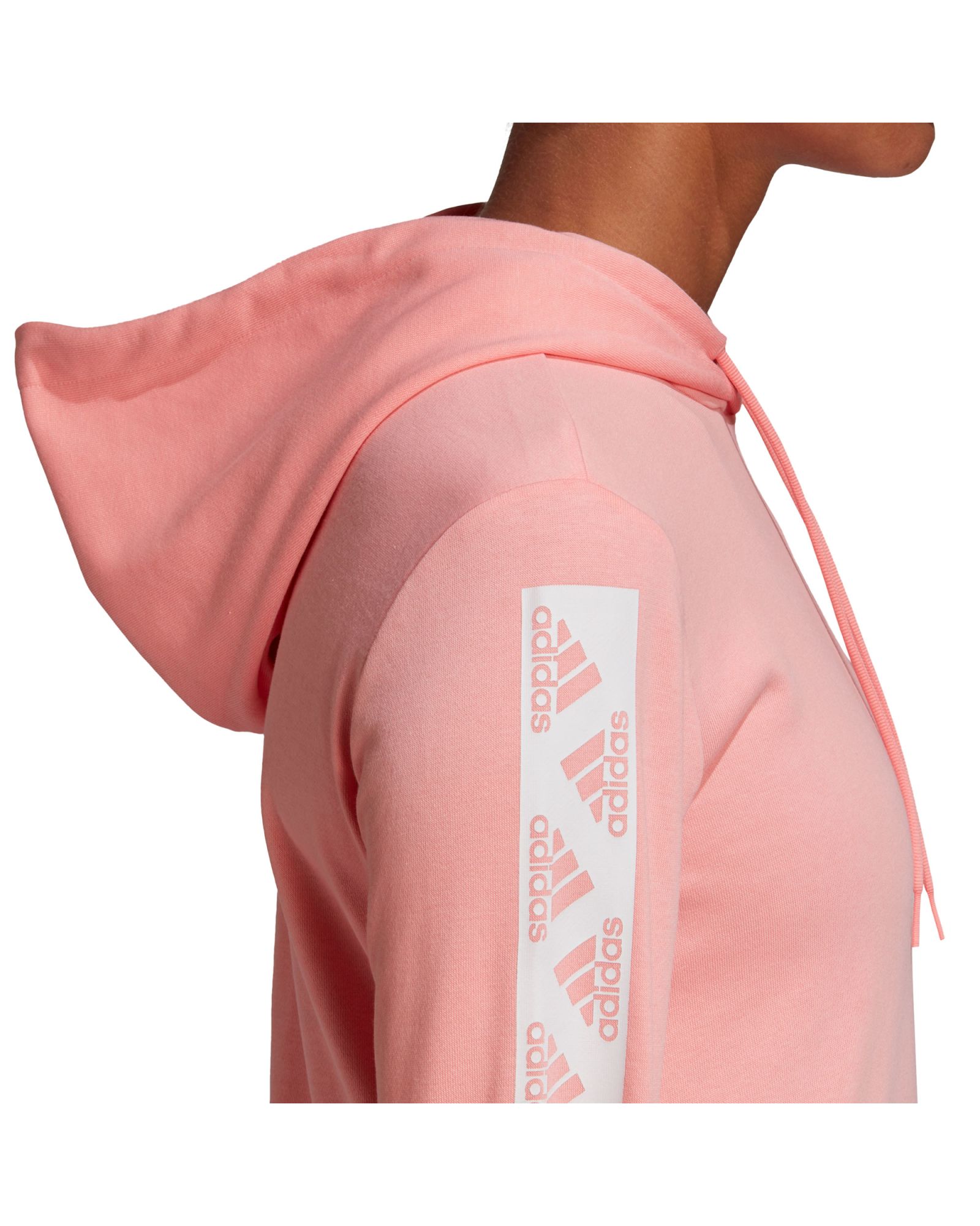 Sudadera con Capucha de Paseo Block Mujer Rosa - Fútbol Factory