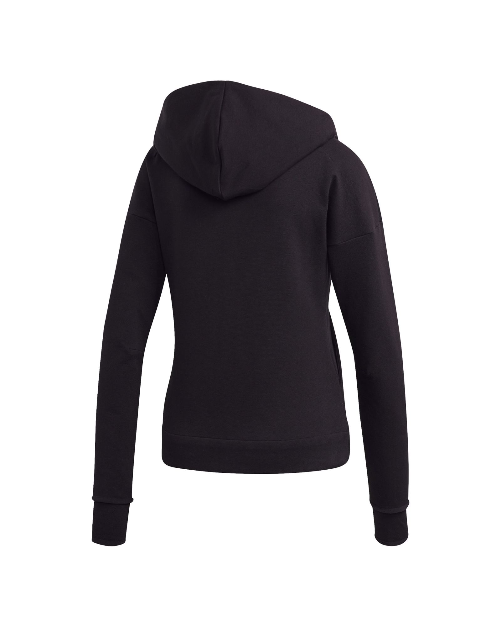 Chaqueta de Paseo con Capucha ZNE Mujer Negro - Fútbol Factory