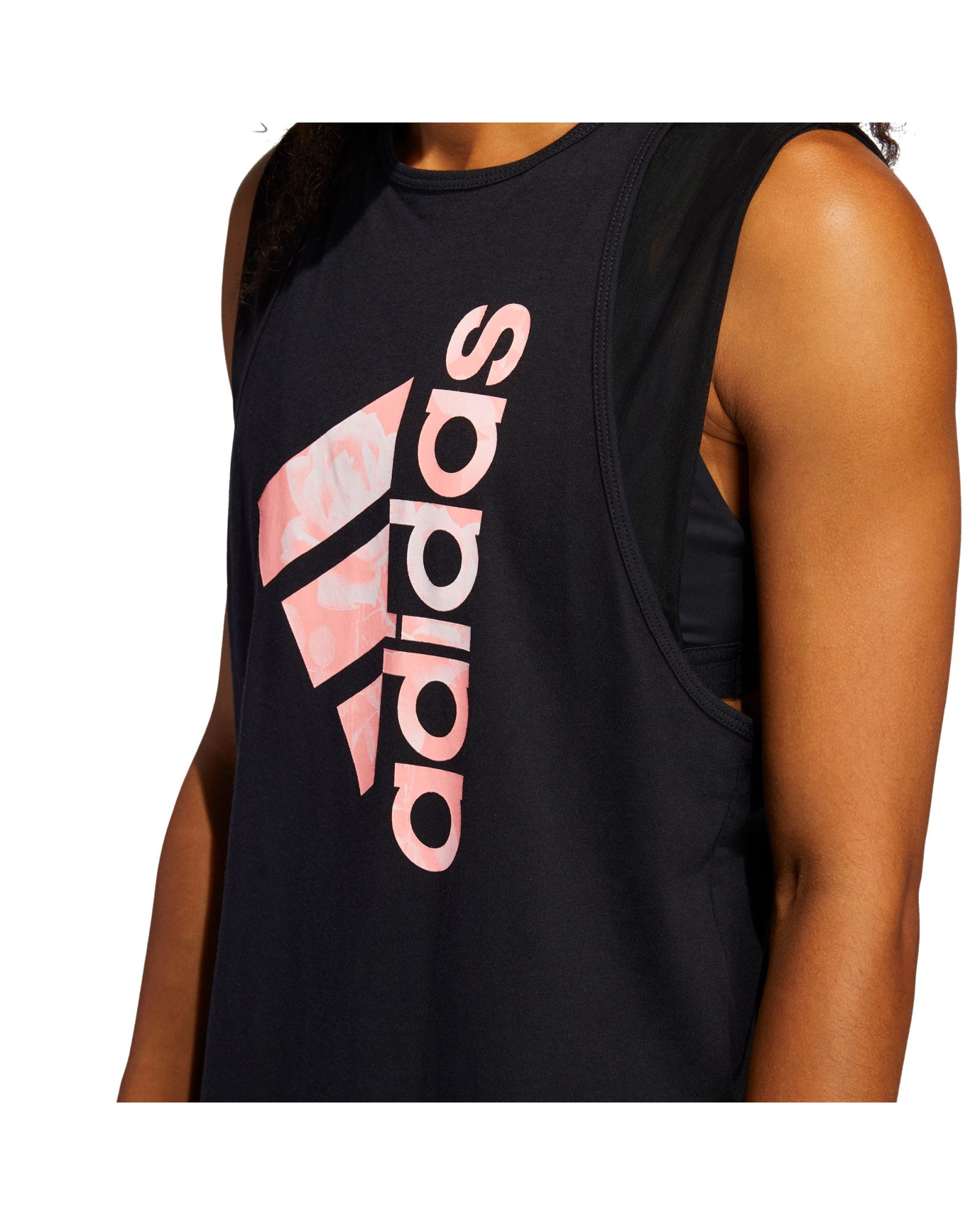 Camiseta Sin Mangas de Training Tank Mujer Negro - Fútbol Factory