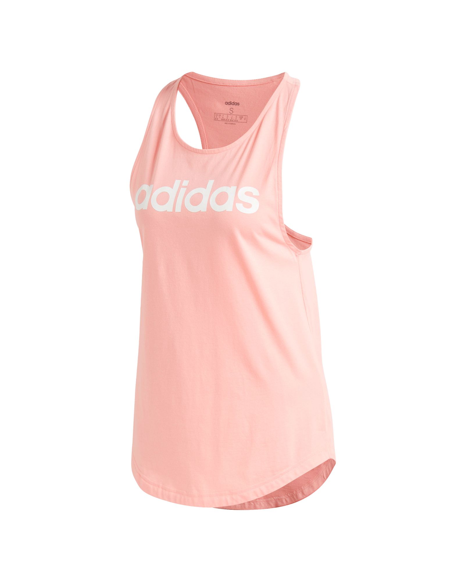 Camiseta Sin Mangas de Paseo Essentials Mujer Rosa - Fútbol Factory