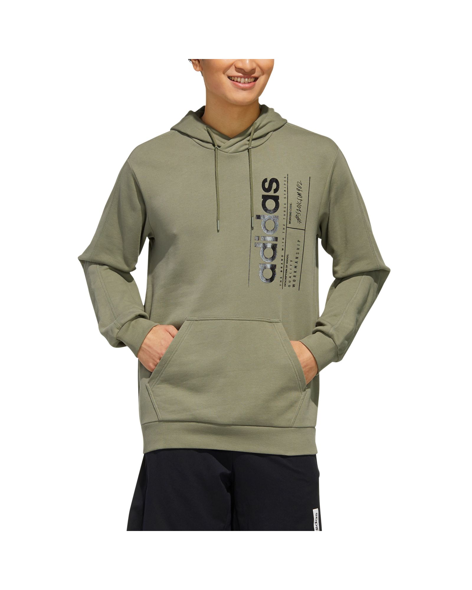 Sudadera con Capucha de Paseo Men Brilliant Basics Junior Verde - Fútbol Factory