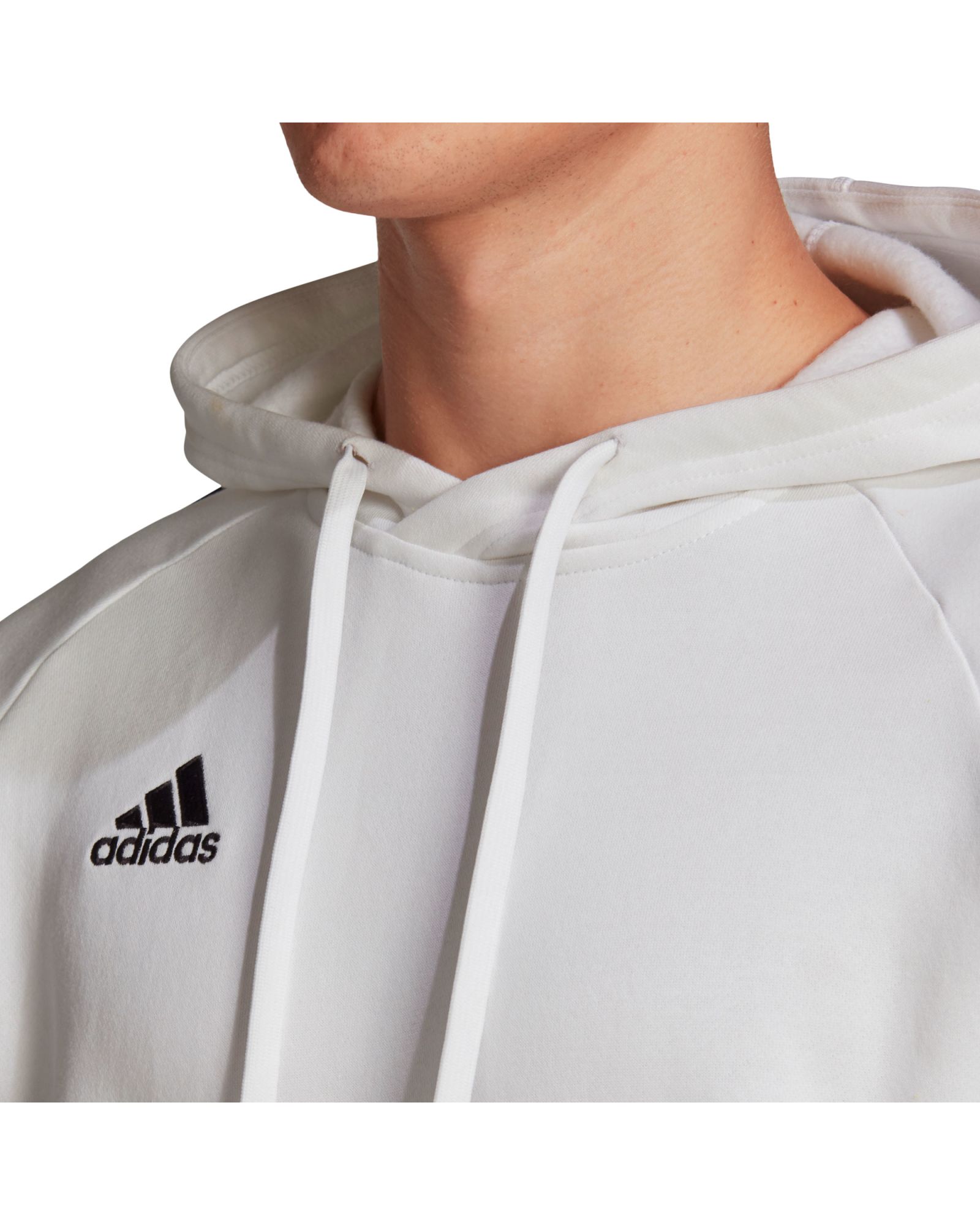 Sudadera Hombre Adidas Core 18 con capucha algodón - FS1895 - blanco