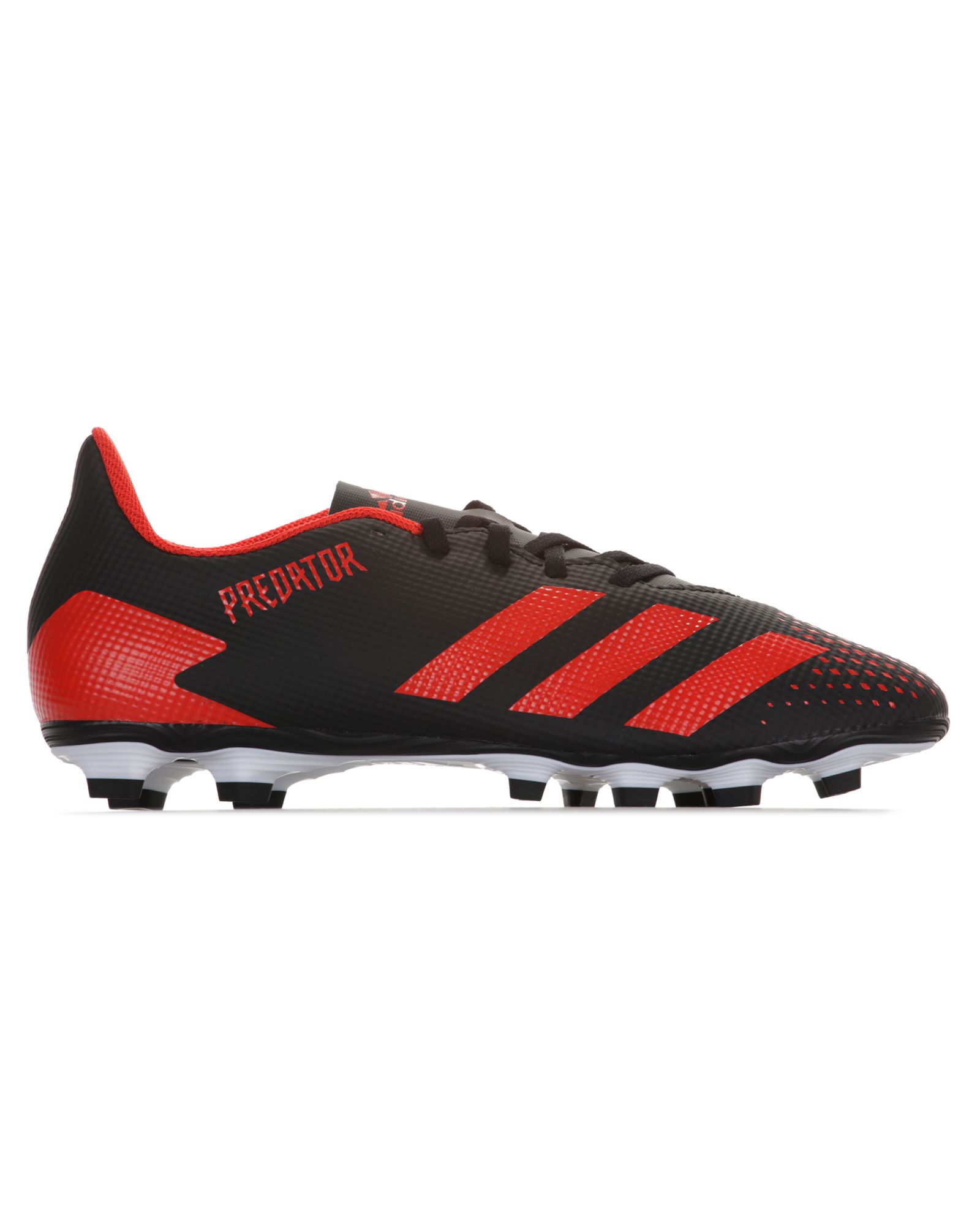 Botas de Fútbol adidas Predator 20.4 FxG Negro Rojo - Fútbol Factory