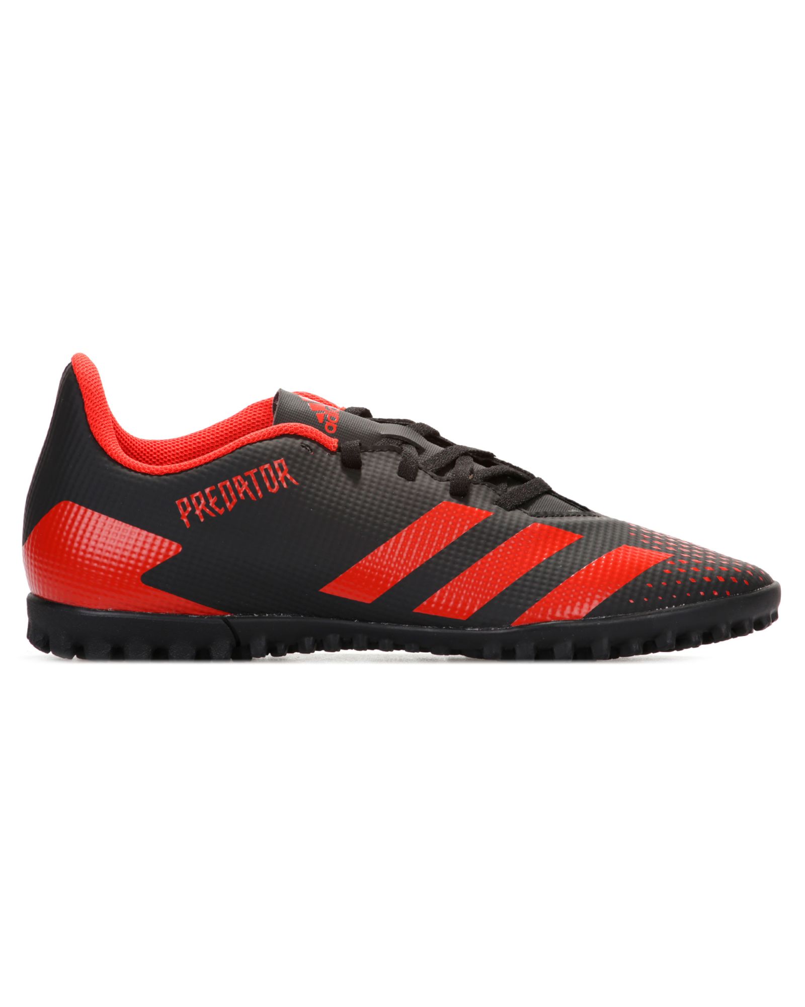 Botas de Fútbol adidas Predator 20.4 TF Negro Rojo - Fútbol Factory