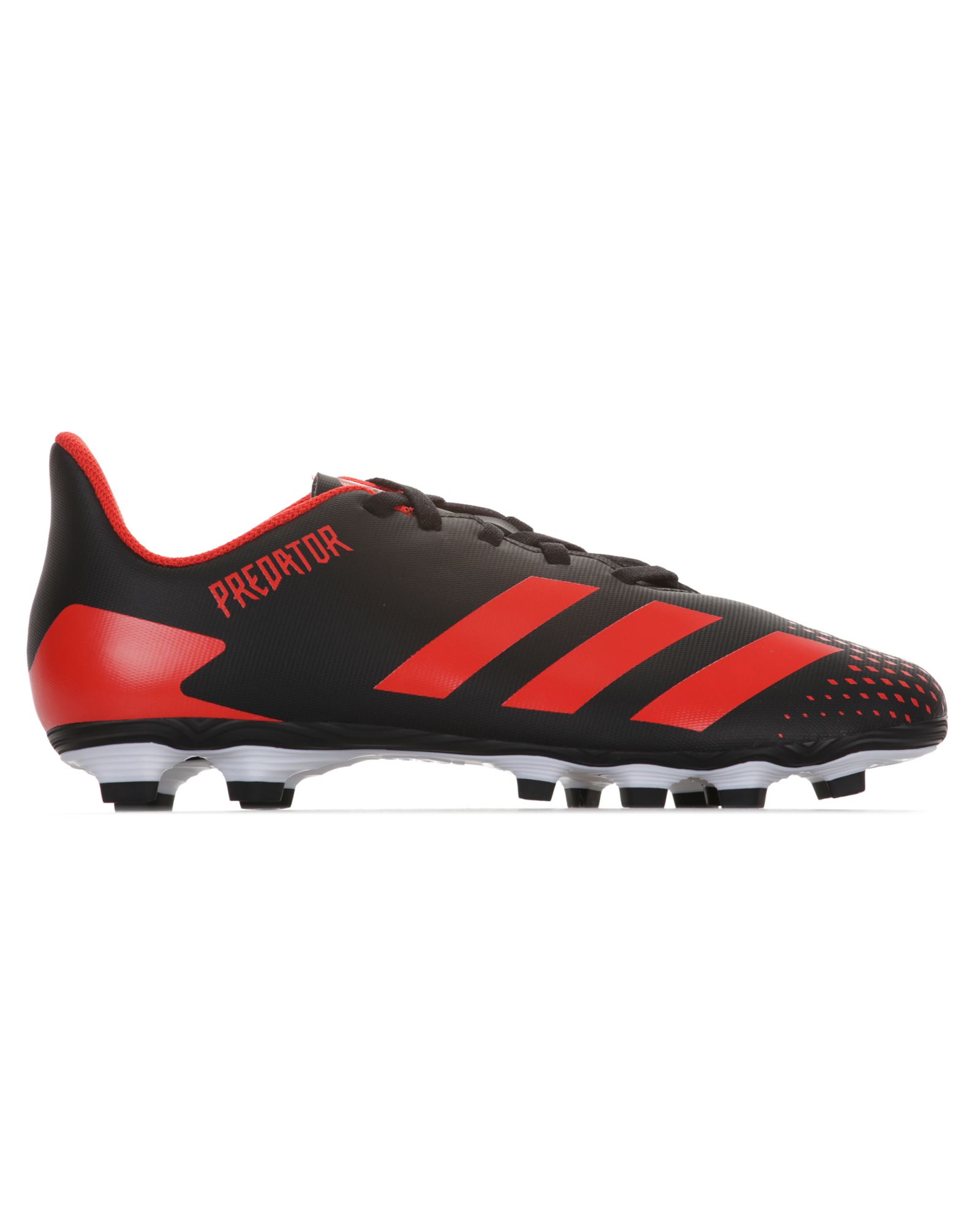 Botas de Fútbol adidas Predator 20.4 FxG Junior Negro Rojo - Fútbol Factory