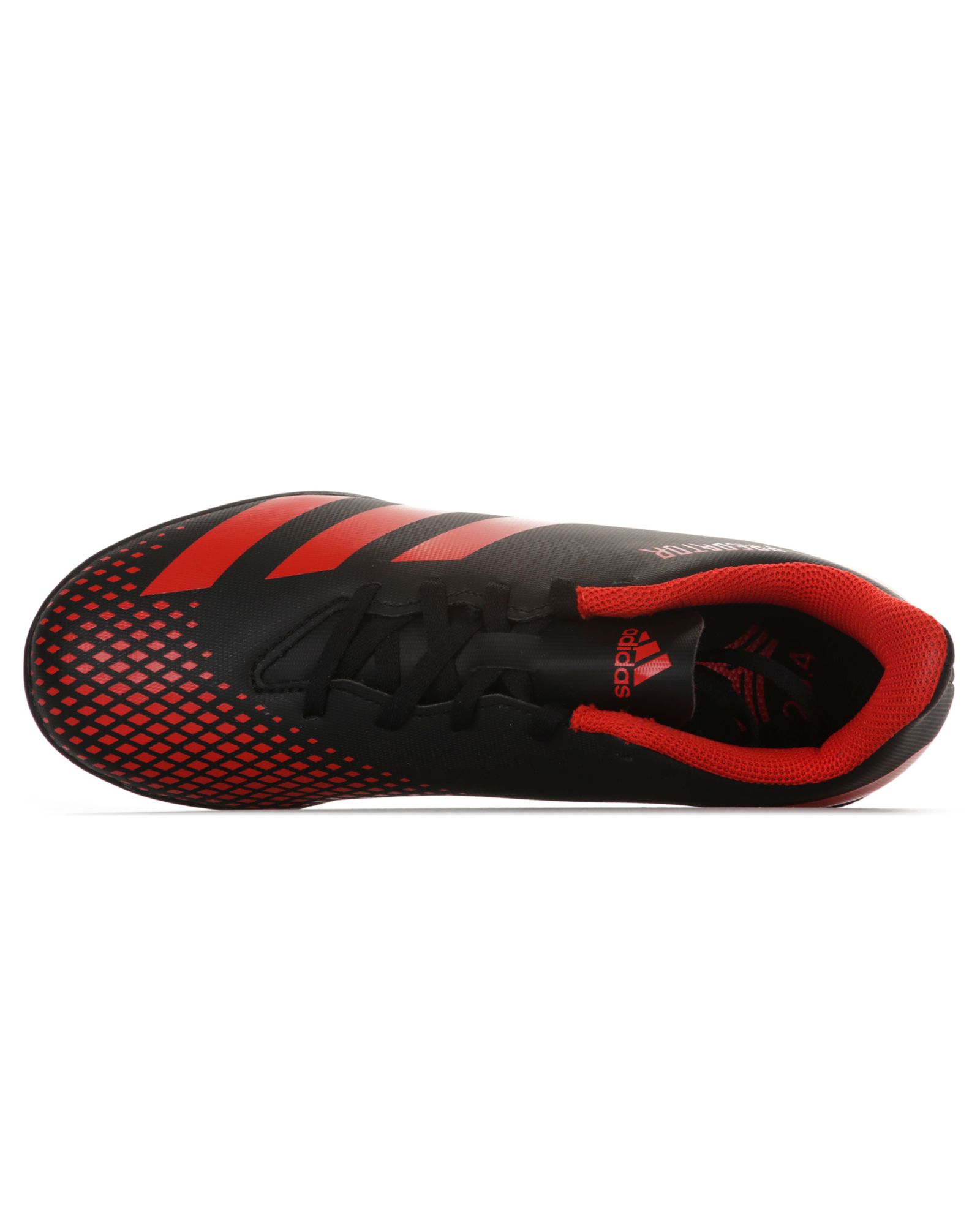 Botas de Fútbol adidas Predator 20.4 TF Junior Negro Rojo - Fútbol Factory