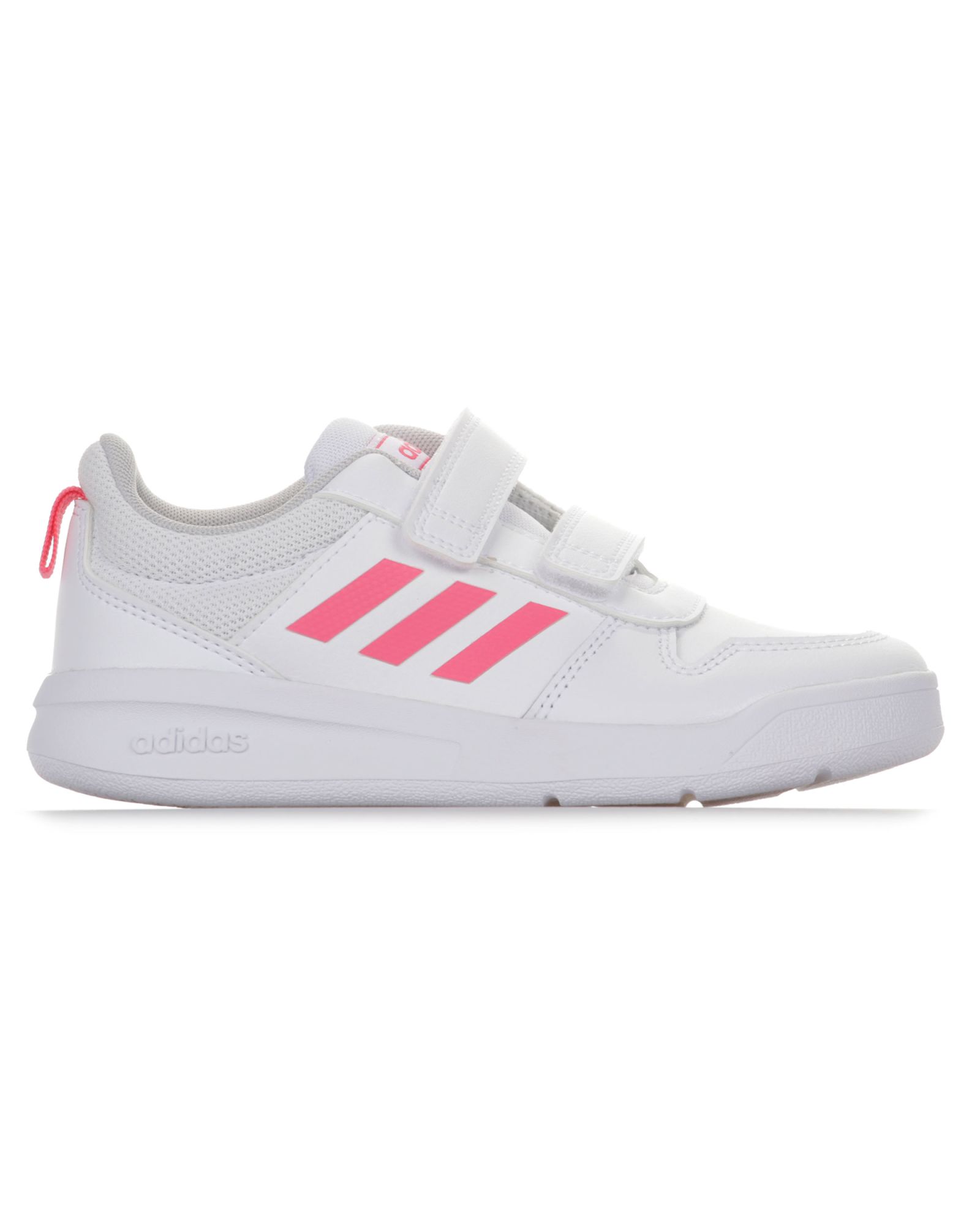 Zapatillas de Paseo Tensaurus Velcro Junior Blanco Rosa - Fútbol Factory