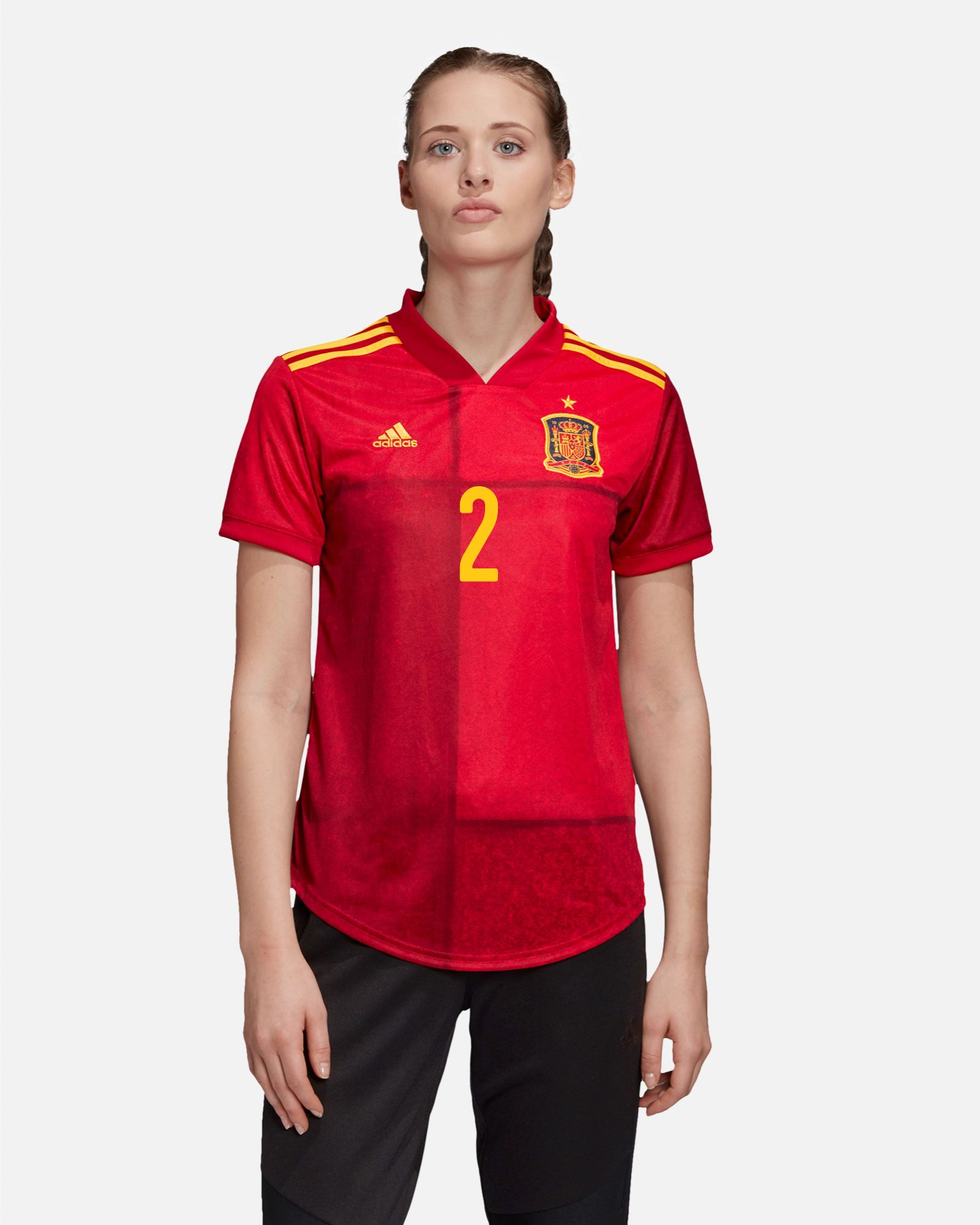 Camiseta 1ª España EURO 2021 Mujer Azpilicueta - Fútbol Factory