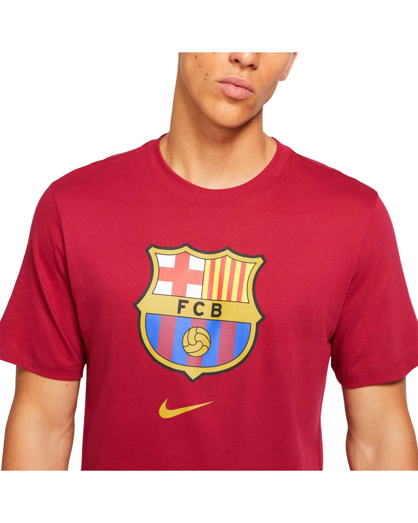 Camiseta de Paseo del FC Barcelona 2019/2020 Rojo - Fútbol Factory