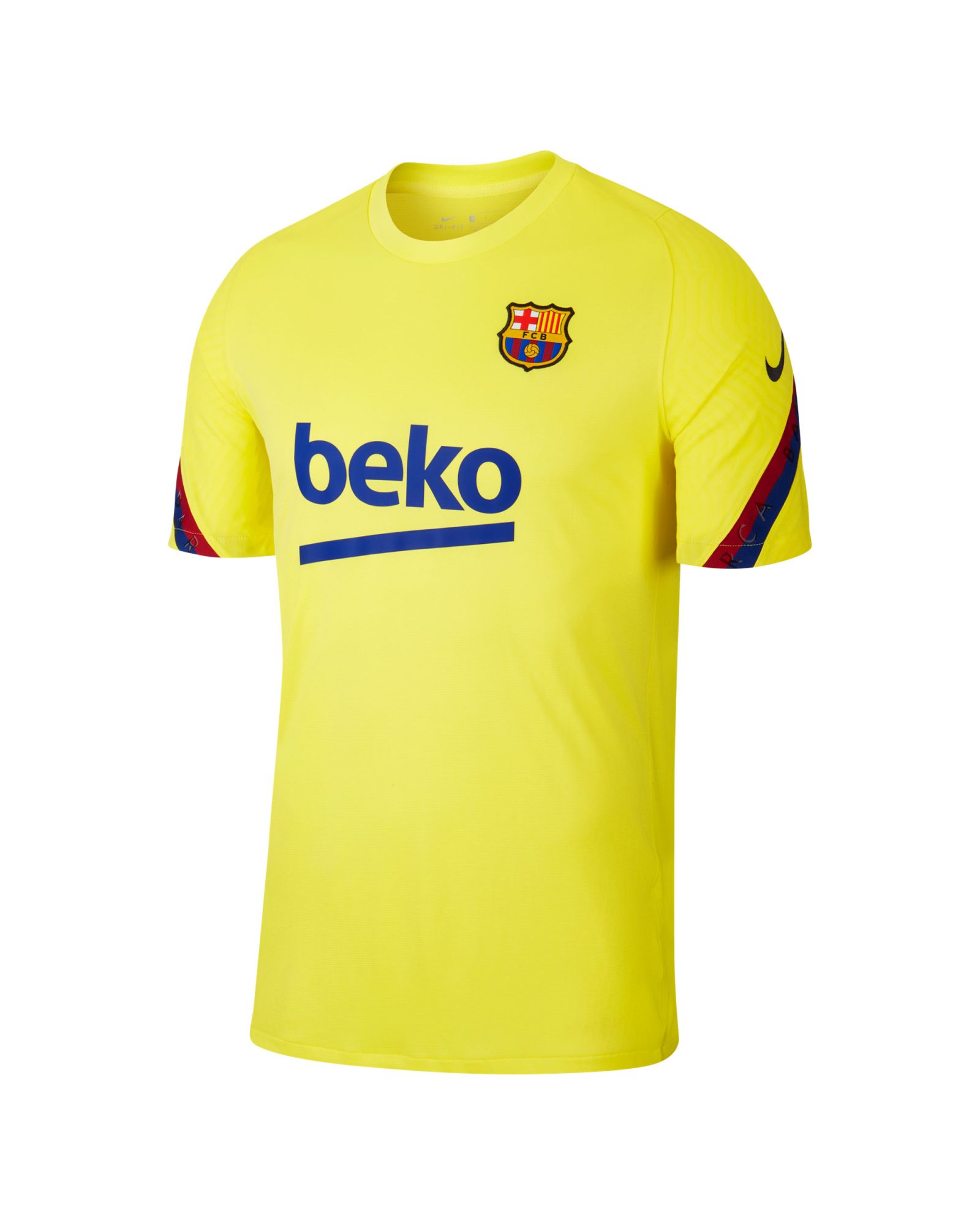 Camiseta de Training FC Barcelona 2019/2020 Strike Amarillo - Fútbol Factory