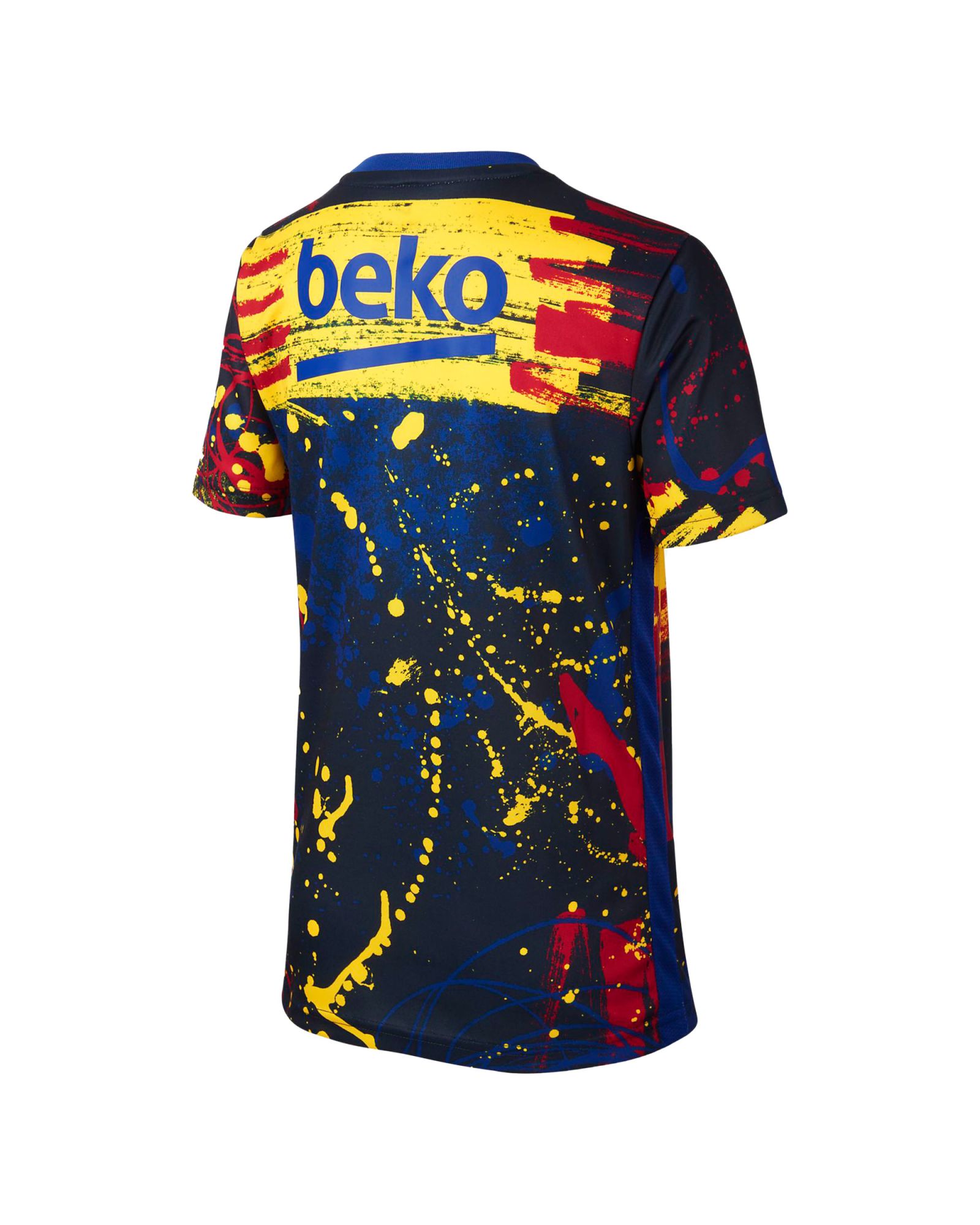 Camiseta Pre-Match FC Barcelona 2019/2020 Dri-FIT Junior Marino - Fútbol Factory