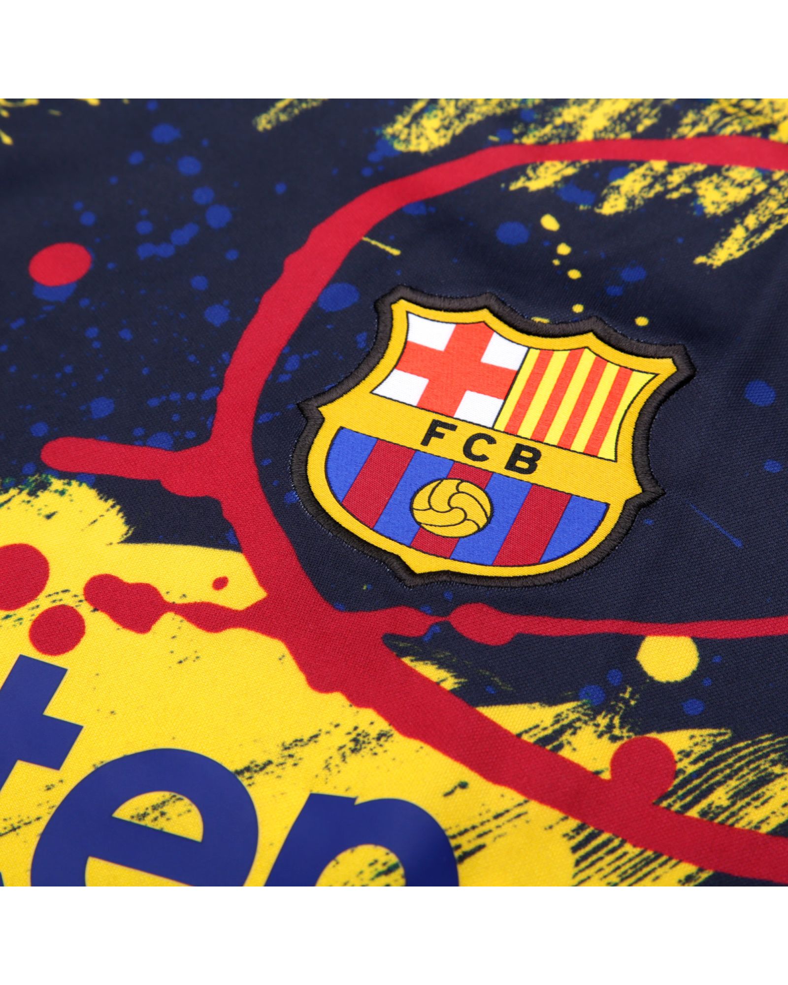 Camiseta Pre-Match FC Barcelona 2019/2020 Dri-FIT Junior Marino - Fútbol Factory