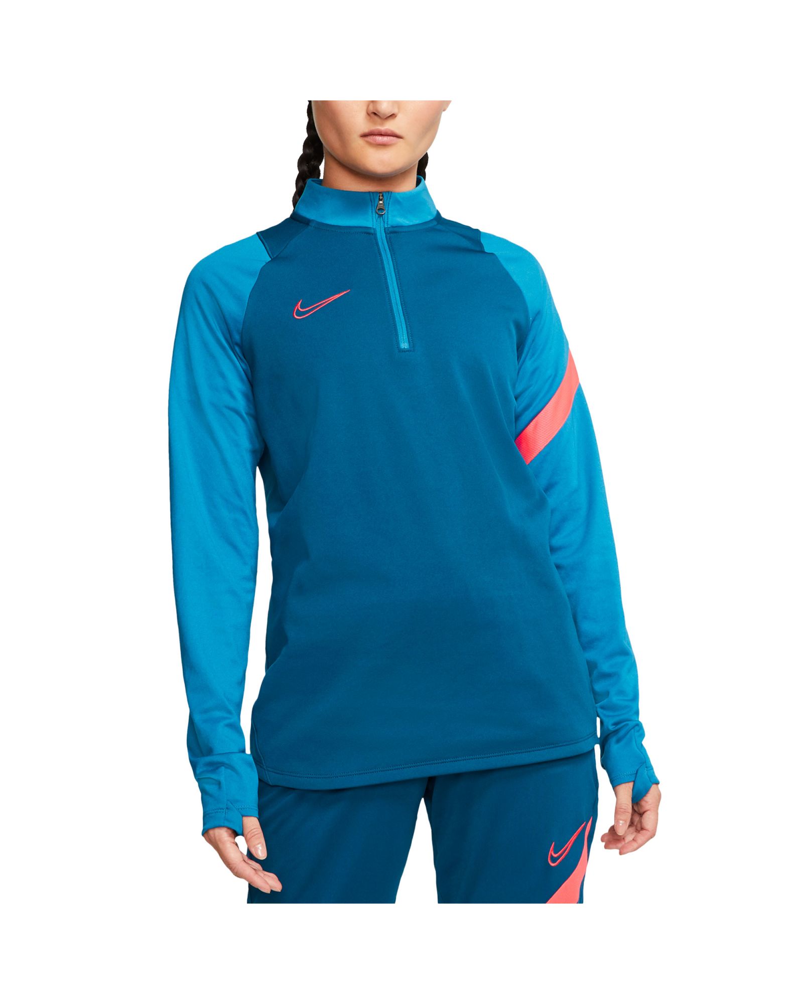 Sudadera de Training Academy Pro Mujer Azul - Fútbol Factory