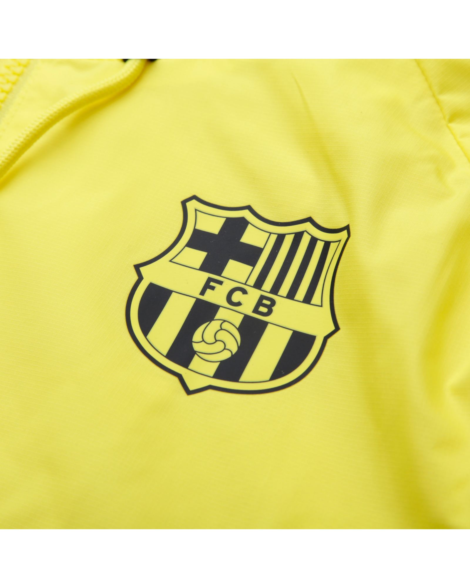 Chaqueta de Paseo FC Barcelona 2019/2020 Windrunner Amarillo - Fútbol Factory