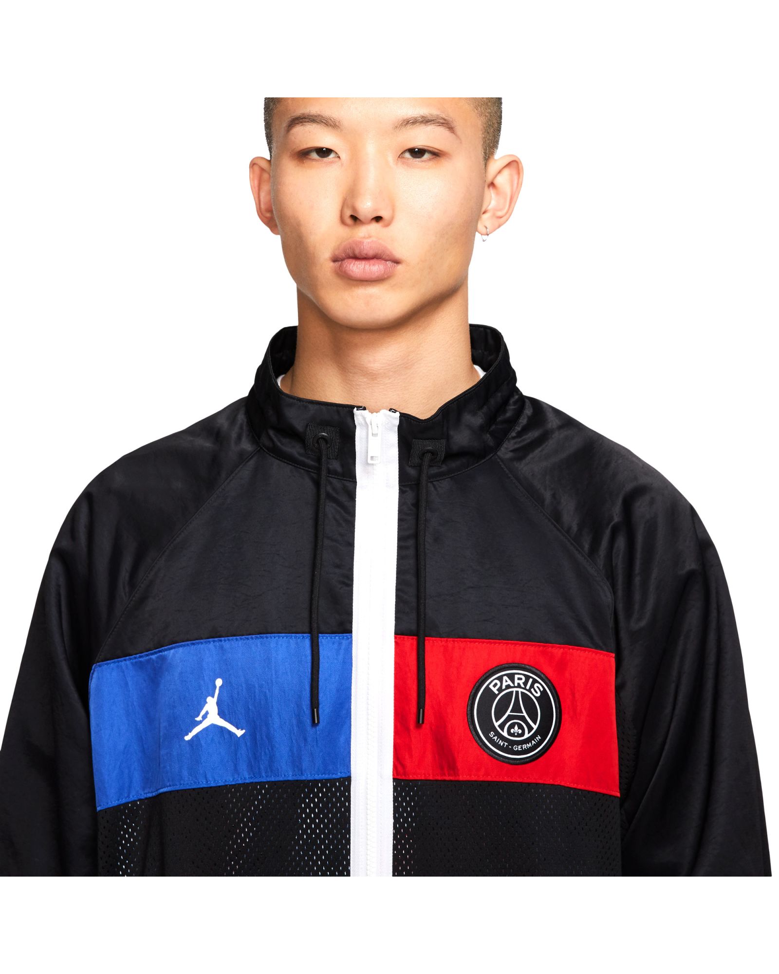 Chaqueta de Paseo PSG Jordan 2019/2020 Negro Rojo - Fútbol Factory